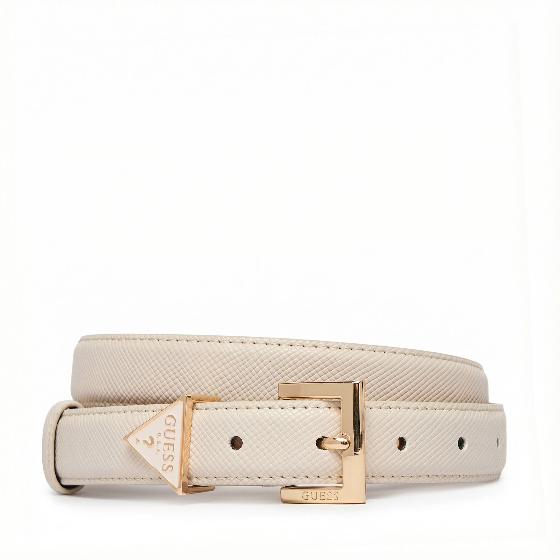 Curea de Damă Guess BW9320 P6125 Écru