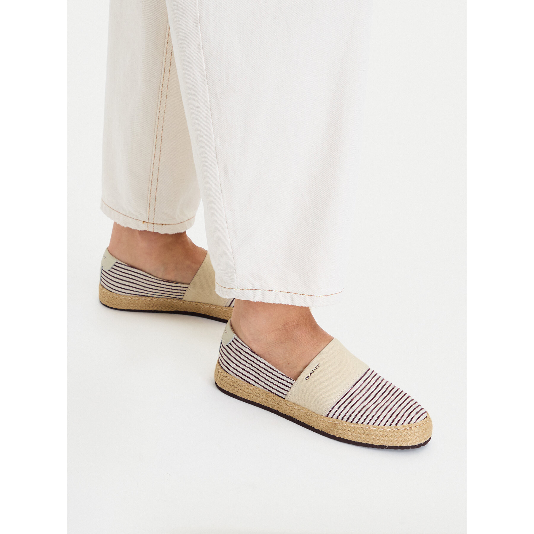 Espadrilky Gant 32568322 Biela
