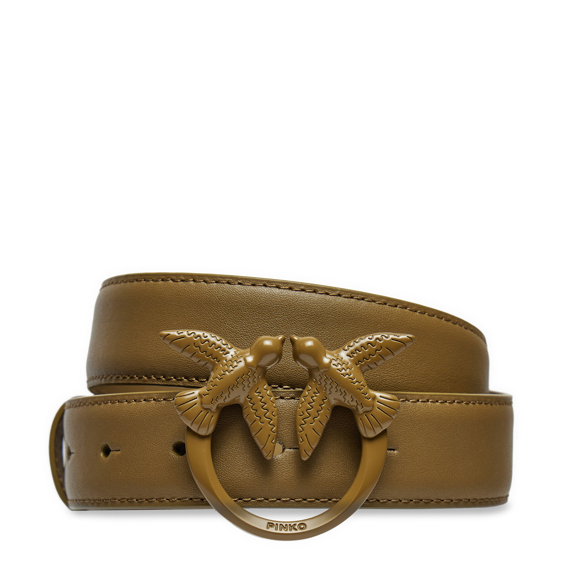 Ceinture femme Pinko Lover Berry H3 Belt AI 24-25 PLT01 100125 A1K2 Kaki