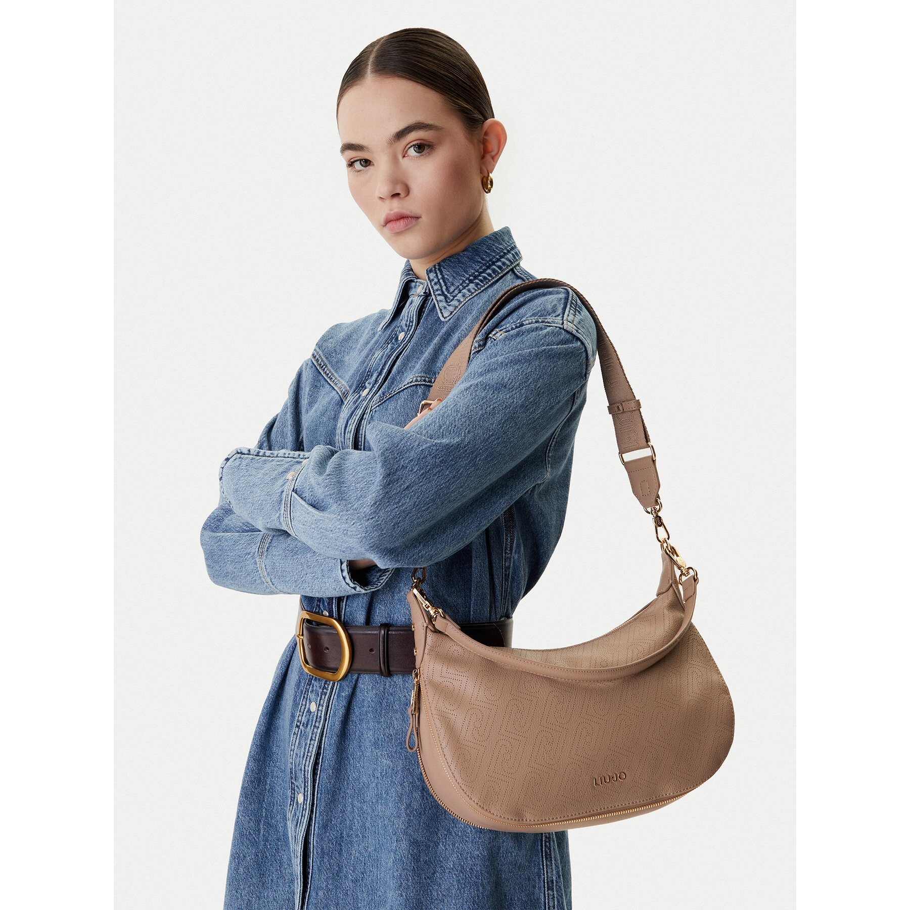 Geantă Liu Jo AA6133 ES026 Bej