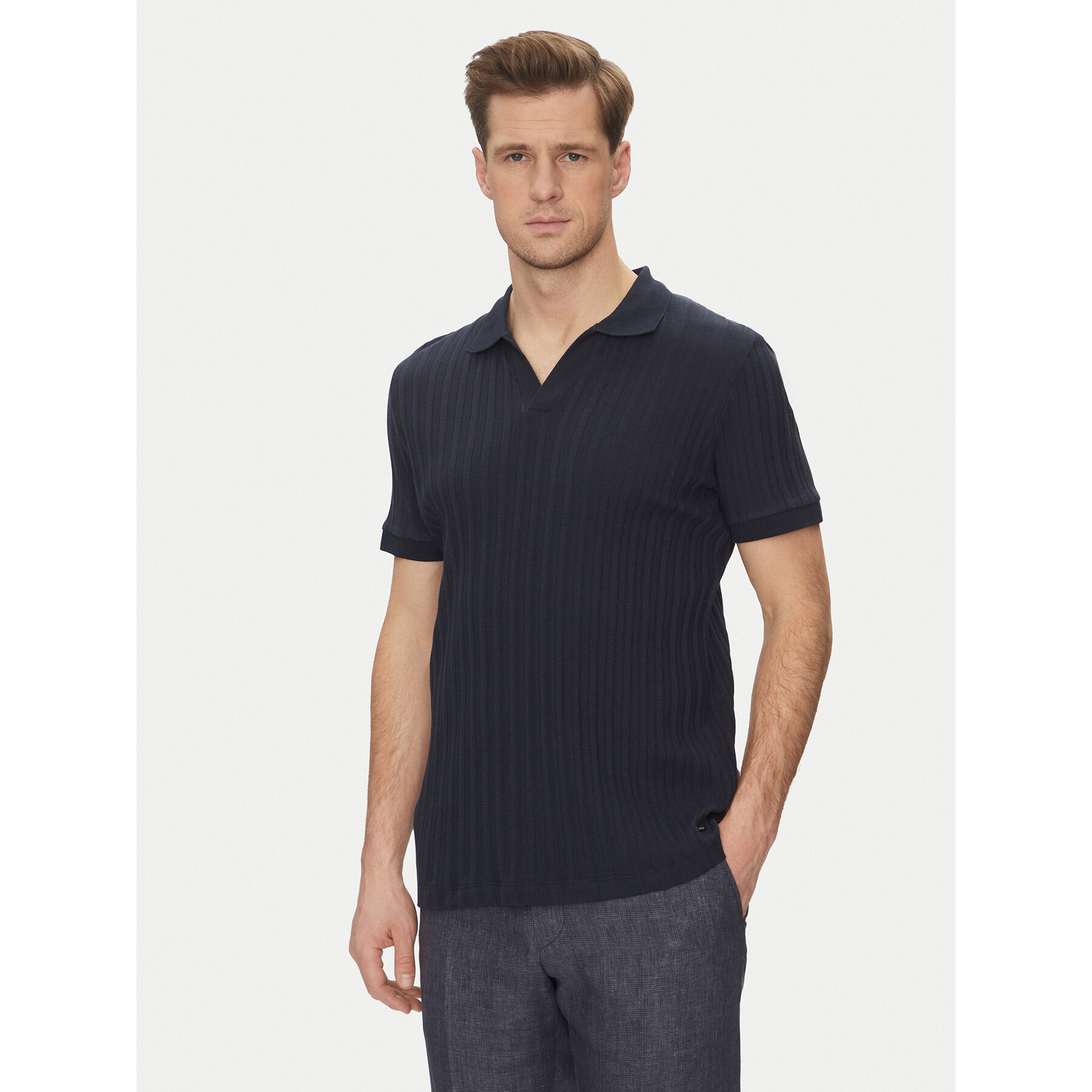 JOOP! Polo majica 17 JJ-33Baron 30045547 Mornarsko modra Modern Fit