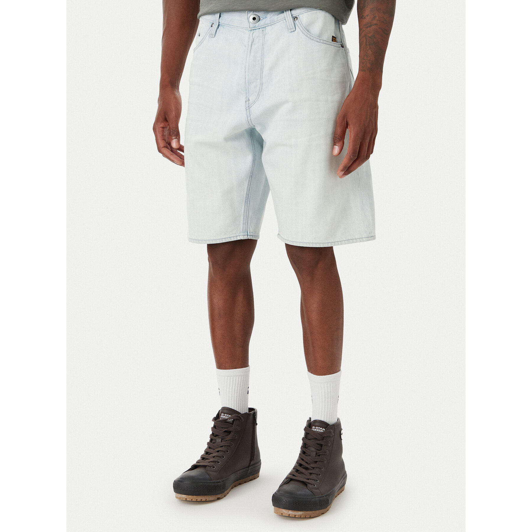 G-Star Raw Jeansshorts Dakota D24411-E352 Hellblau Regular Fit