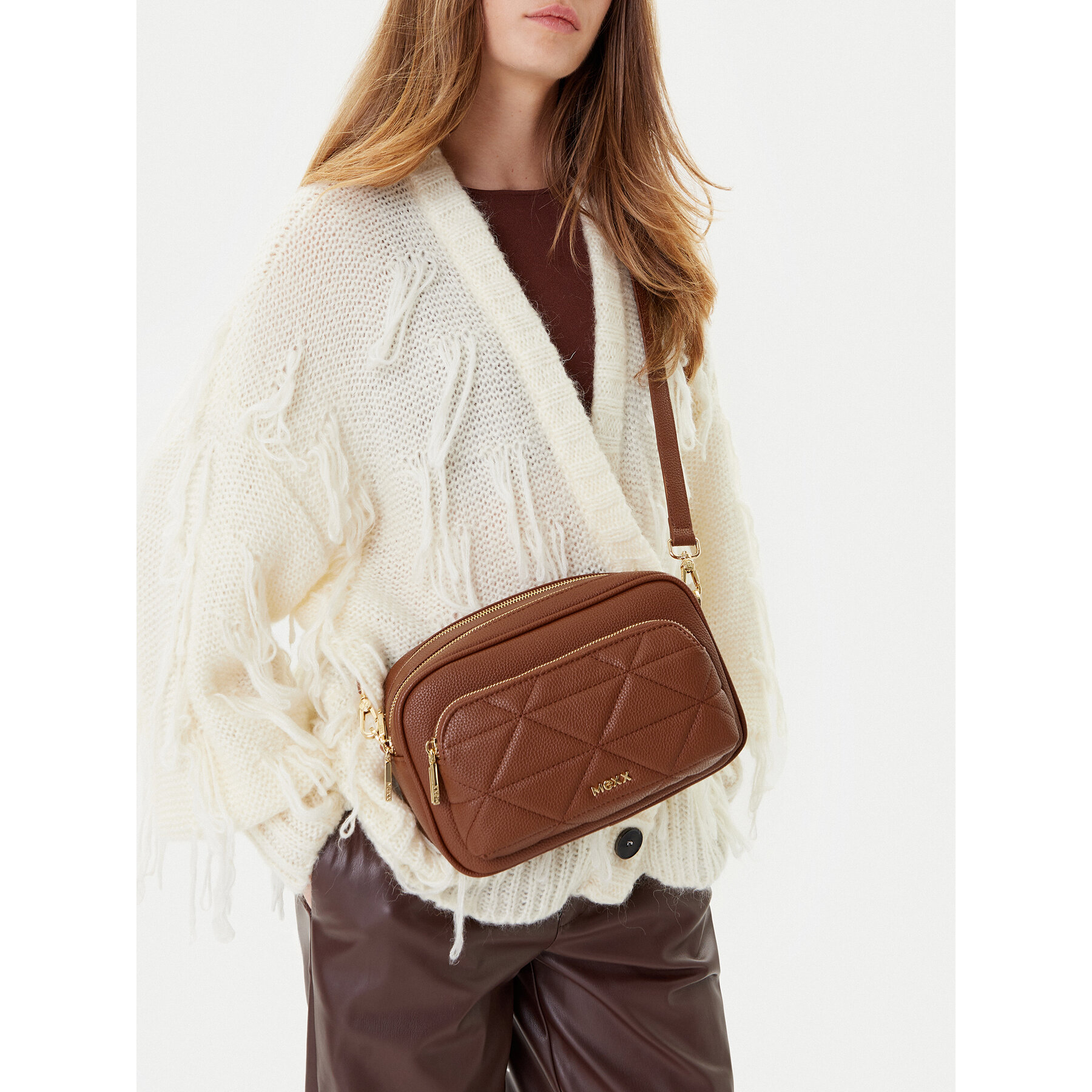 Τσάντα MEXX C-MEXX-L-010-08 Καφέ