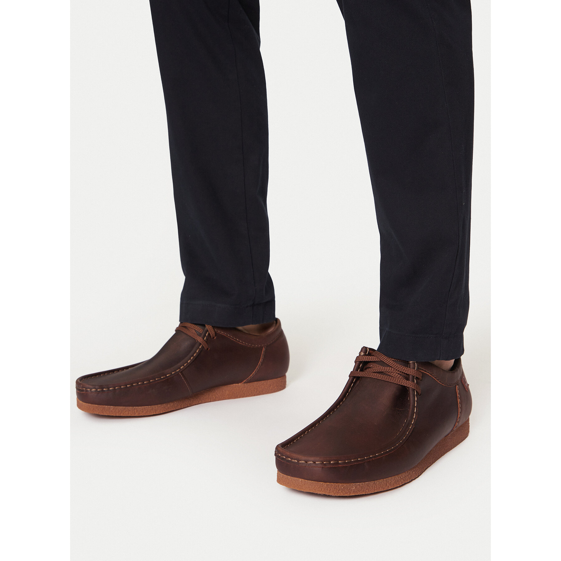 Mokasíny Clarks Shacre II Run 261594327 Hnedá