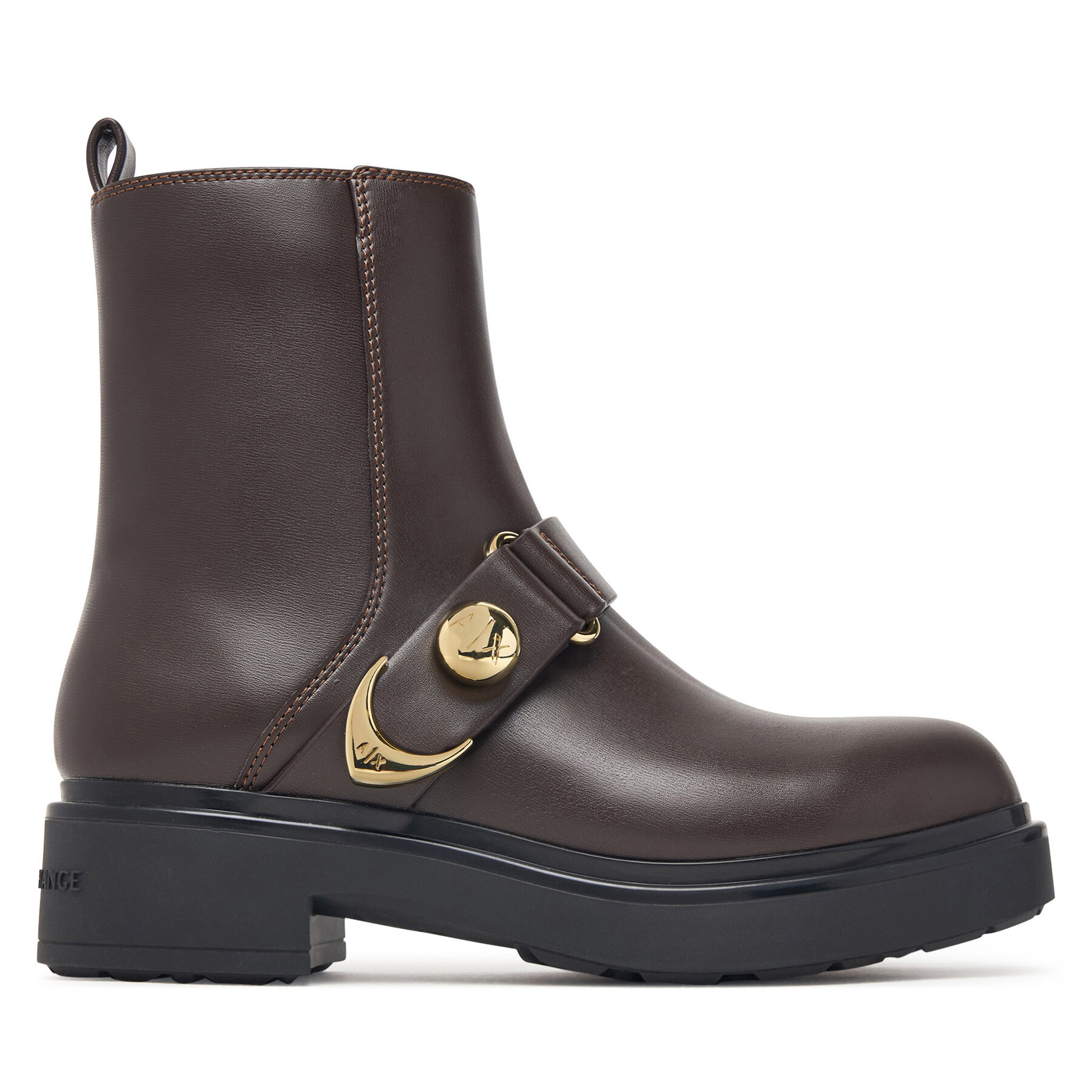 Čizme Armani Exchange XW003093 AF18975 U6032 Tamno smeđa