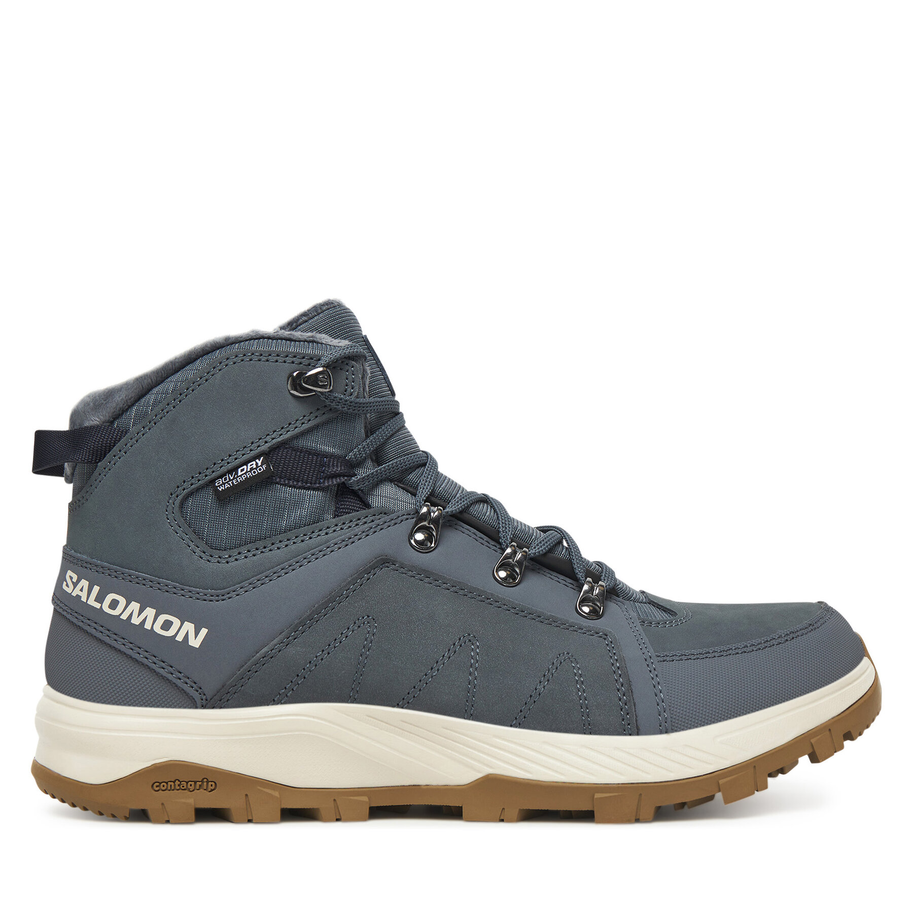 Trekking čevlji Salomon Outchill Thinsulate™ Climasalomon™ Waterproof L47853900 Siva