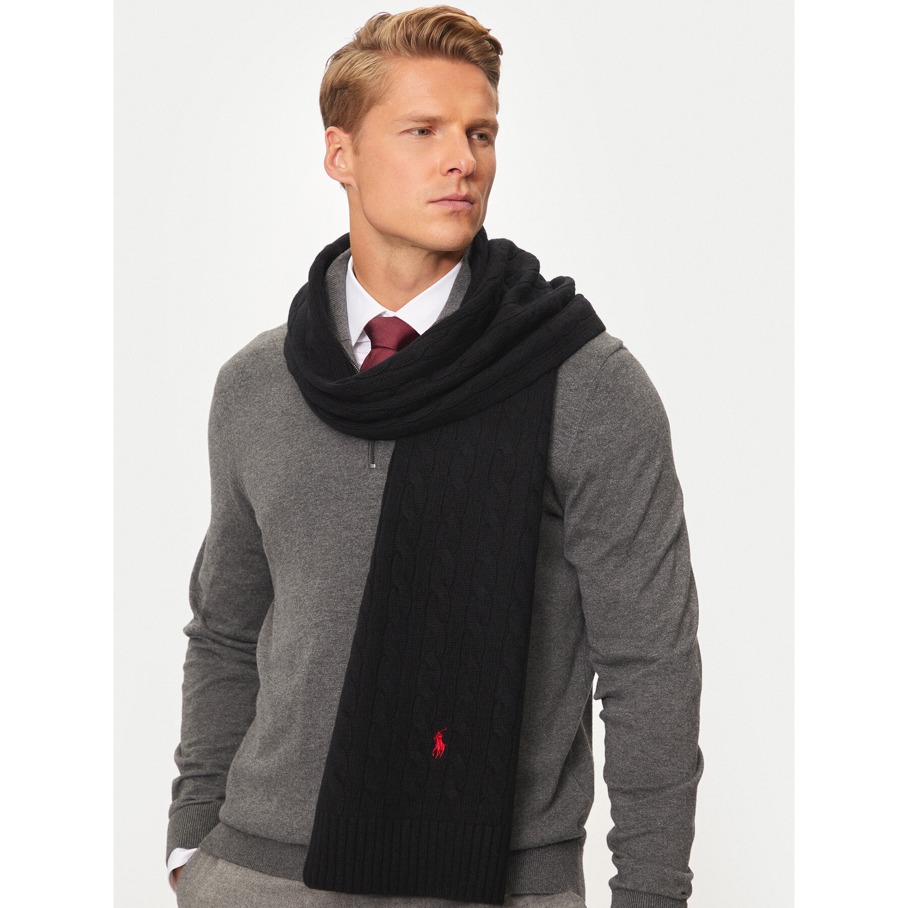 Sál Polo Ralph Lauren 449959345001 Fekete