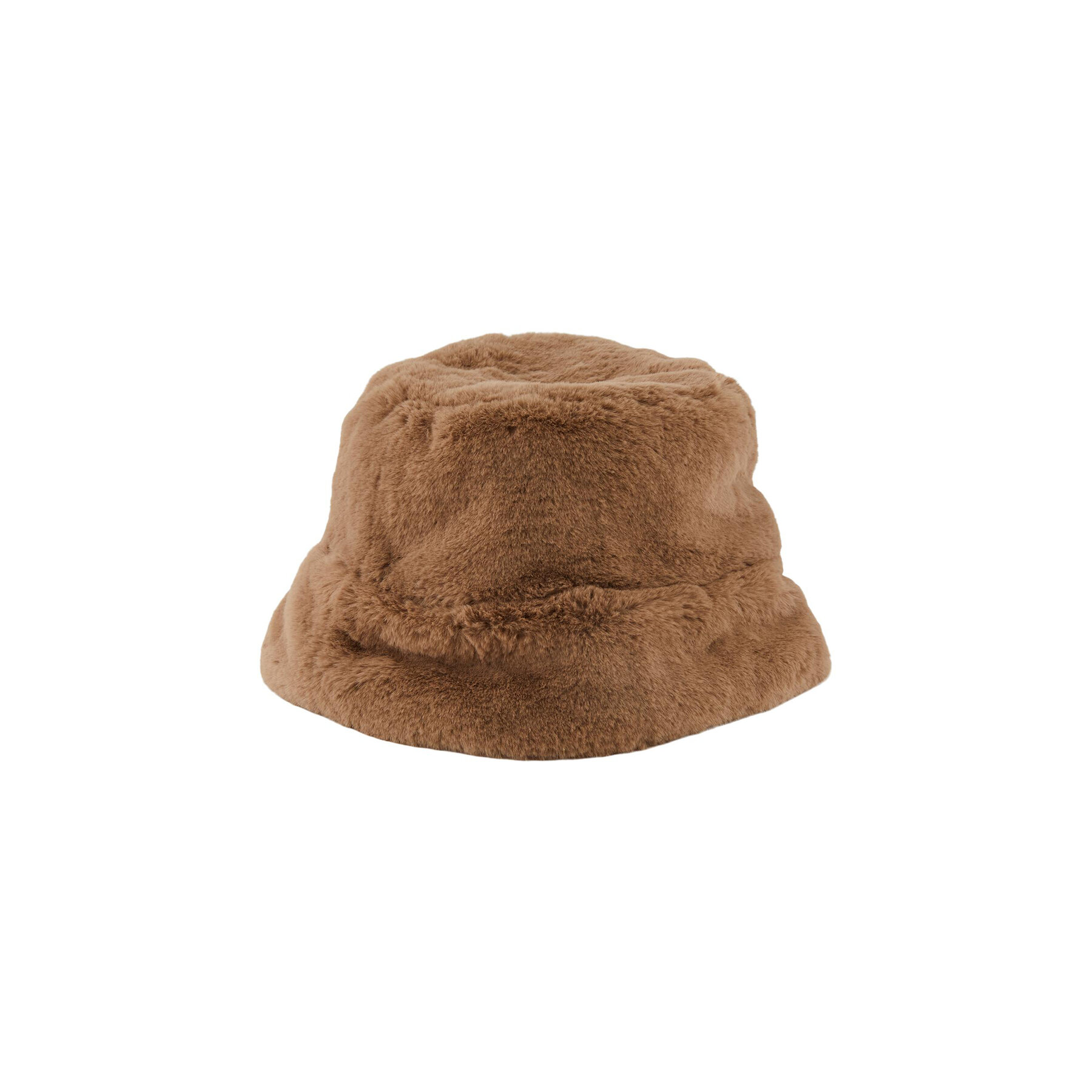 

Капелюх Pieces Nia Bucket 17128288 Silver Mink, Коричневий