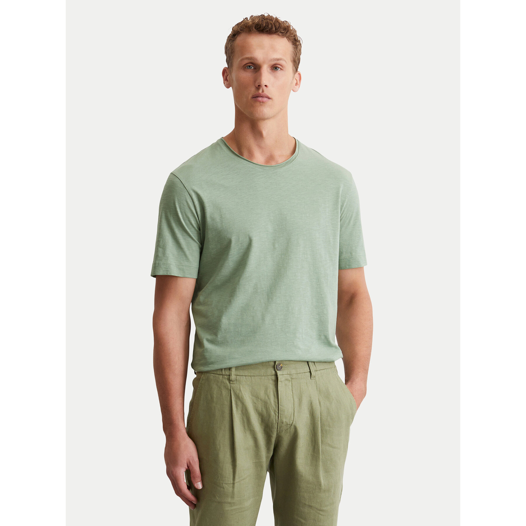 Marc O'Polo Póló 536 2176 51270 Zöld Regular Fit