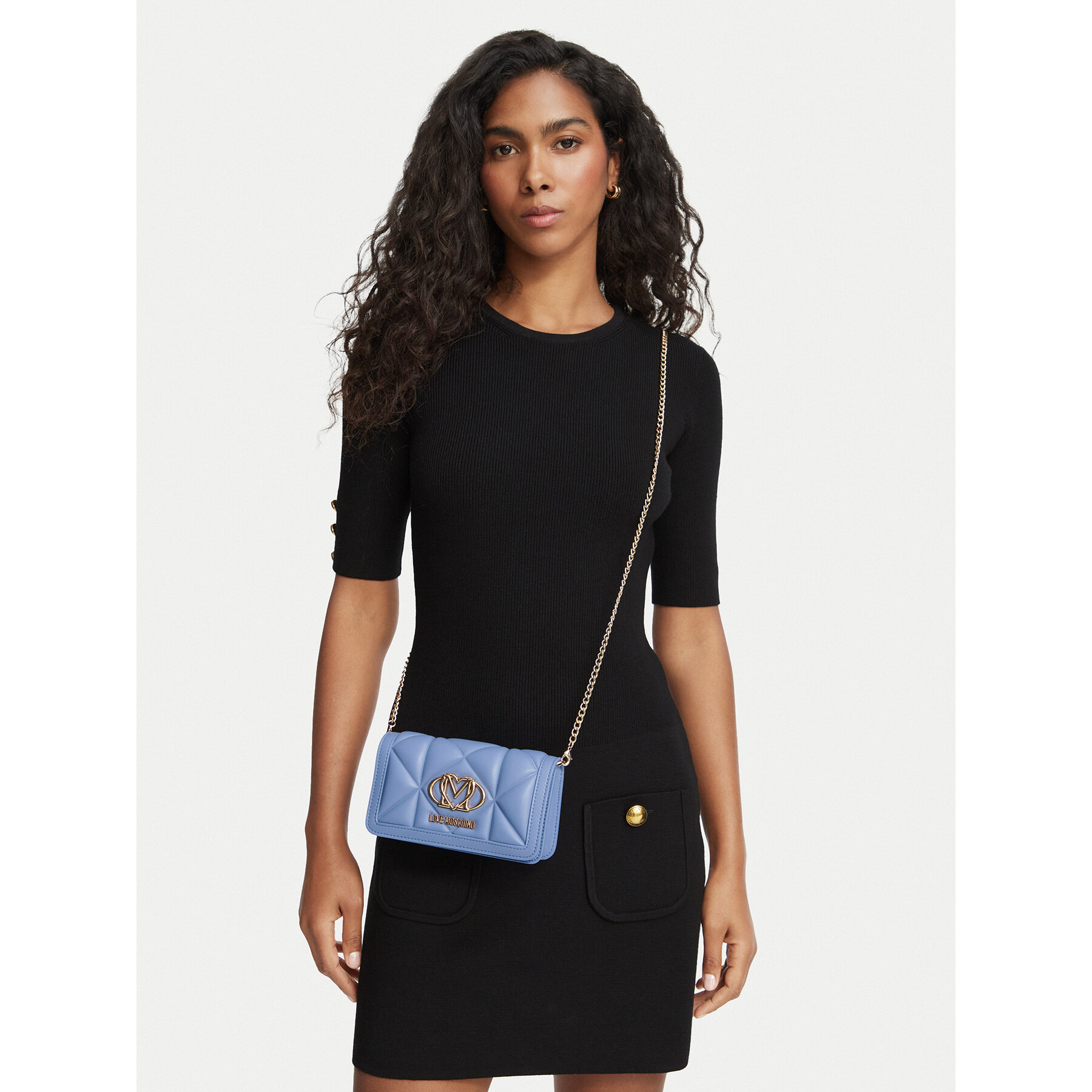 Дамска чанта LOVE MOSCHINO JC5640PP1PLC0700 Син