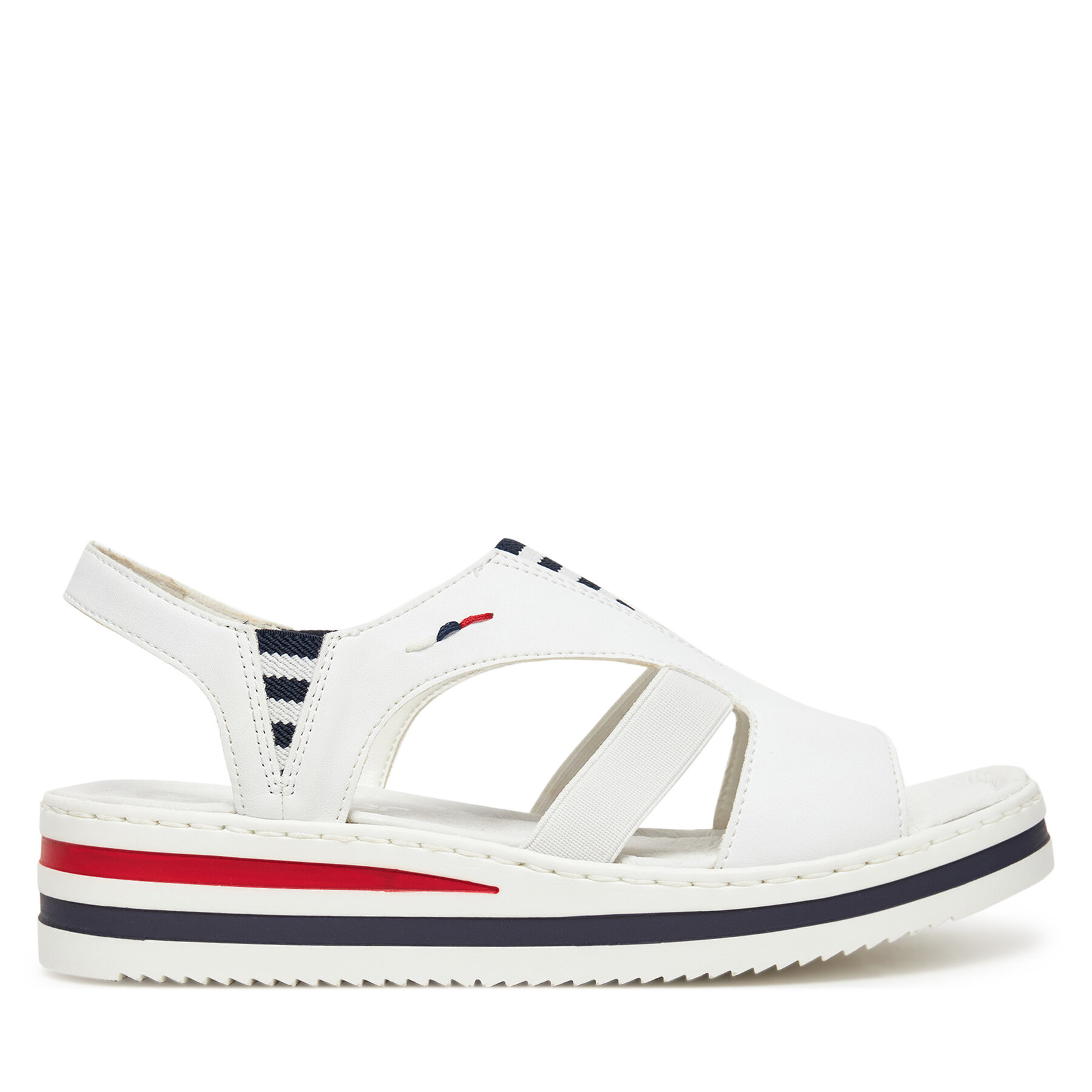 Сандали Rieker V02Y5-80 Бял