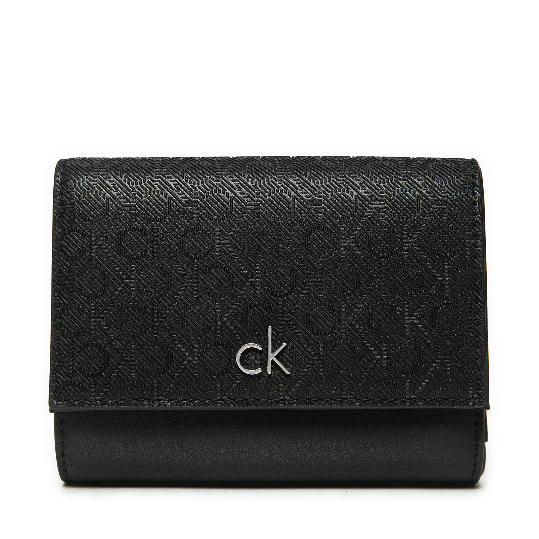 Kis női pénztárca Calvin Klein Ck Daily Medium Trifold/Mono K60K612841 Fekete