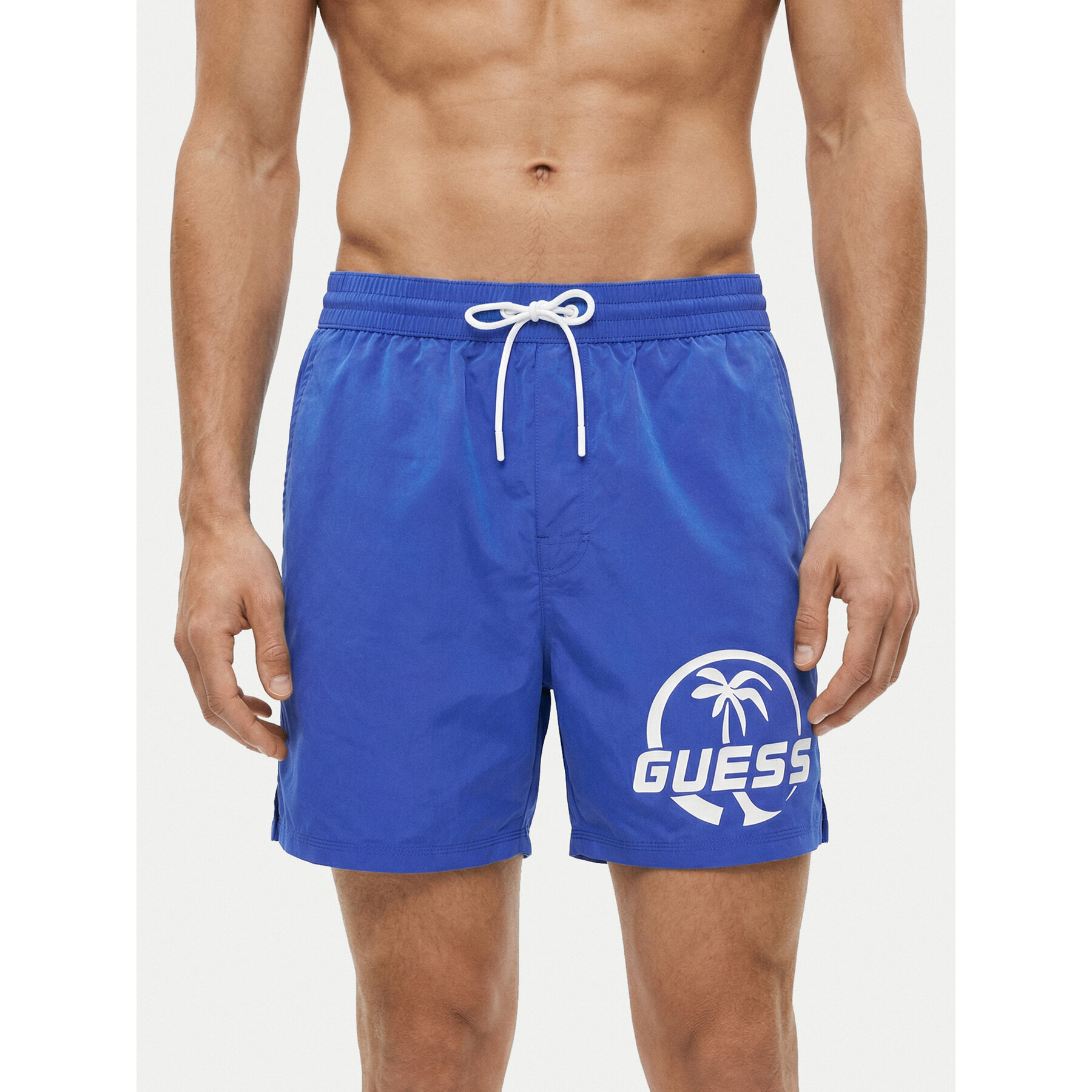 Guess Badeshorts F6GT01 WN162 Blau Regular Fit