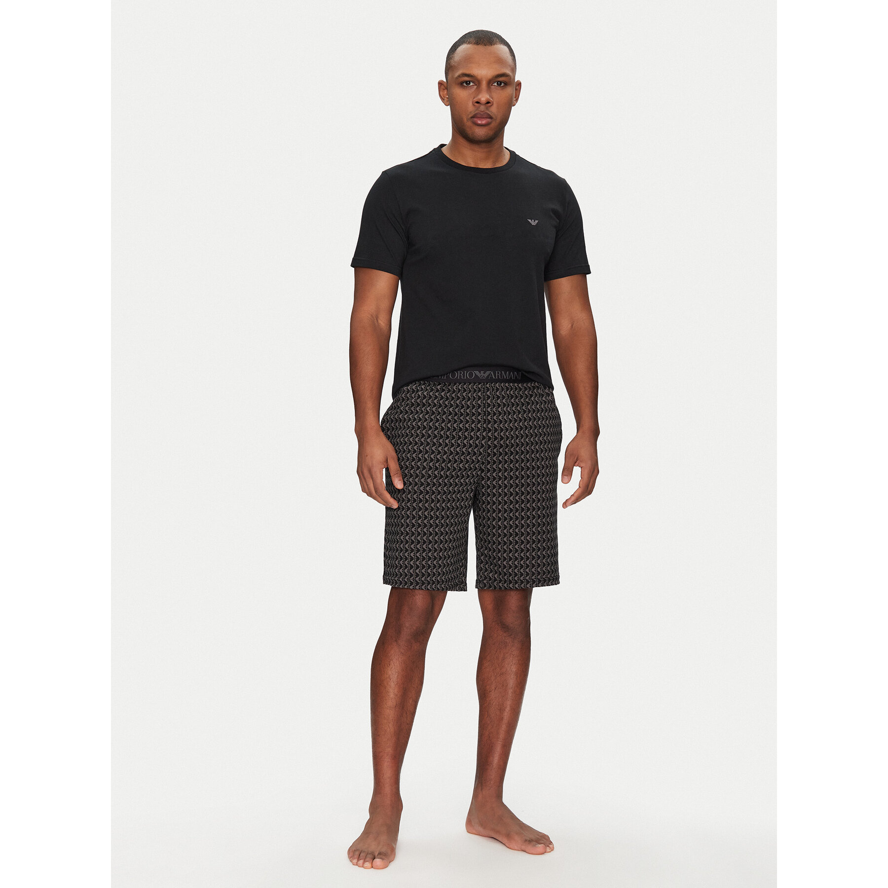 Emporio Armani Underwear Emporio Armani Underwear Πιτζάμα EM000399 AF10801 MC049 Μαύρο Regular Fit