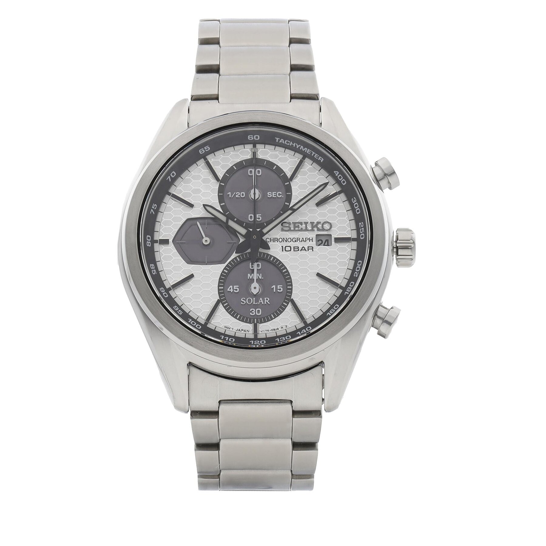 Ceas Seiko Chronograph Solar SSC769P1 Silver/Silver