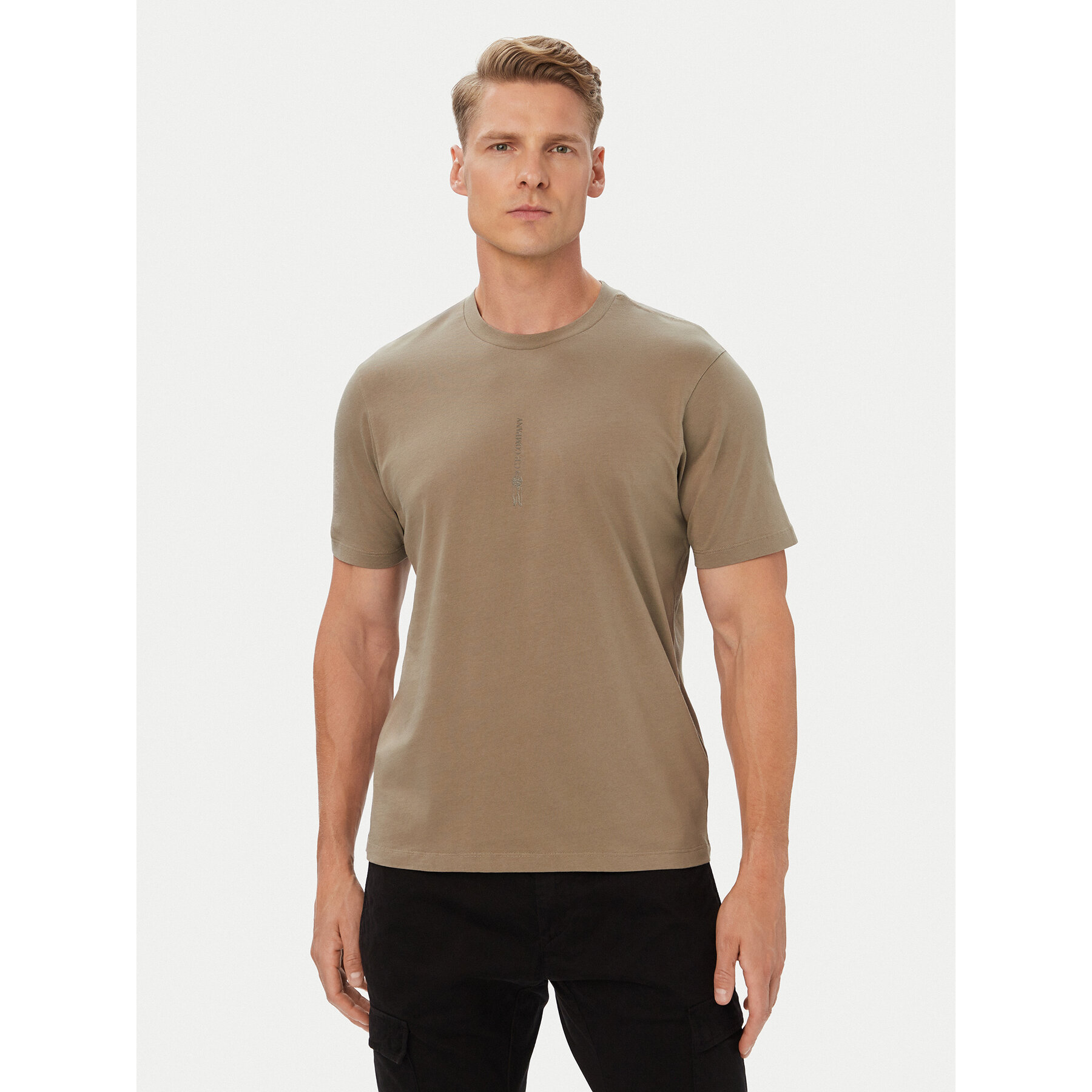 C.P. Company T-Shirt 21CMTS184A005100W Beige Regular Fit