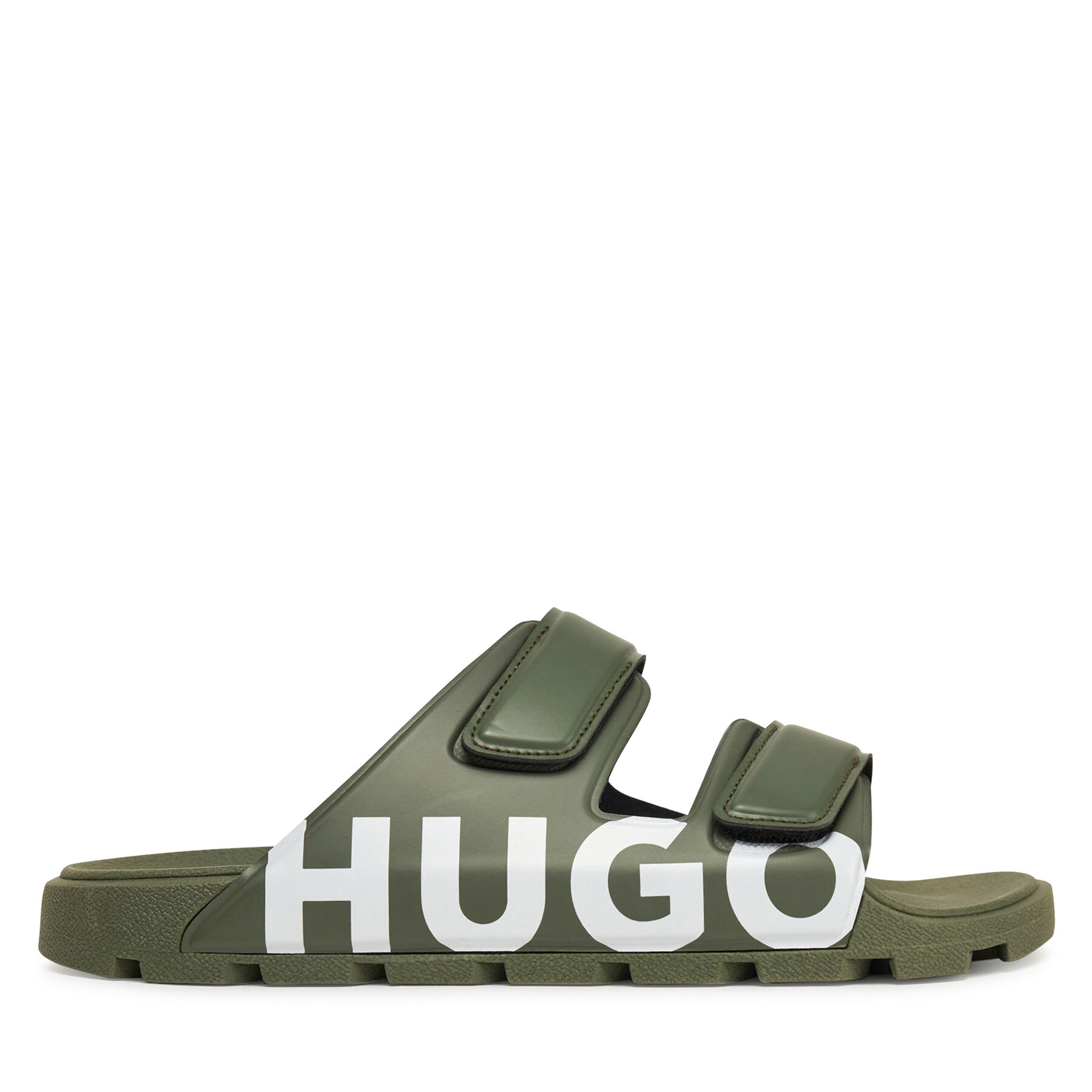 Pánske Šľapky HUGO, Rozmer: 43, Zelená, Evander 50542042