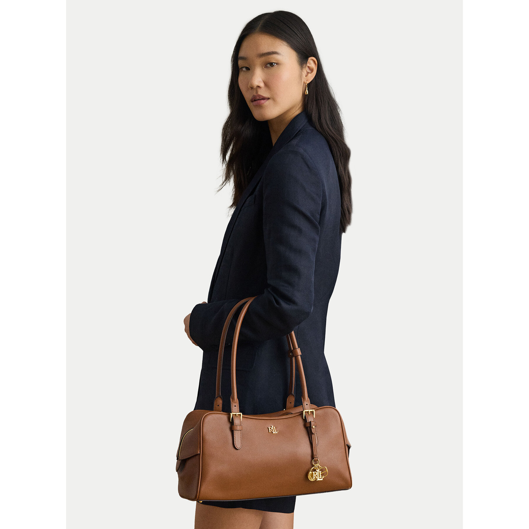 Дамска чанта LAUREN RALPH LAUREN 431P06068001 Кафяв