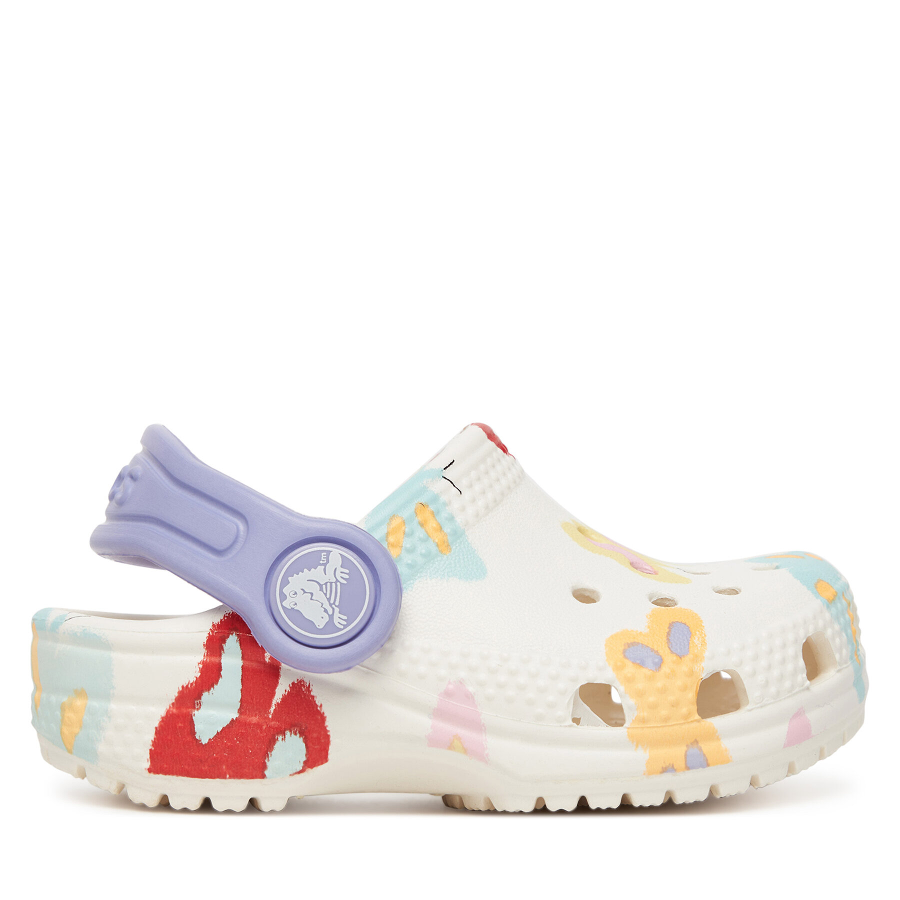Чехли Crocs Classic Butterfly Graphic Clog T 211263 Бял