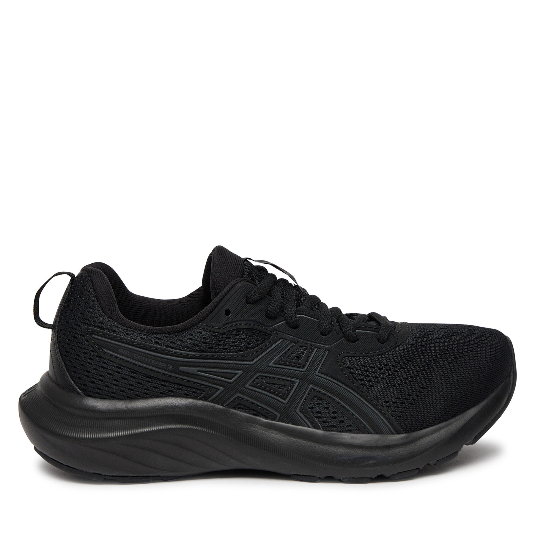 Chaussures de running Asics Gel-Contend 9 1012B681 Noir