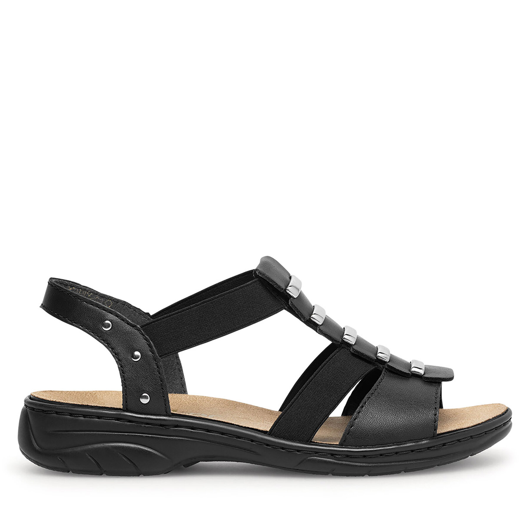 Sandale Rieker 64580-00 Negru