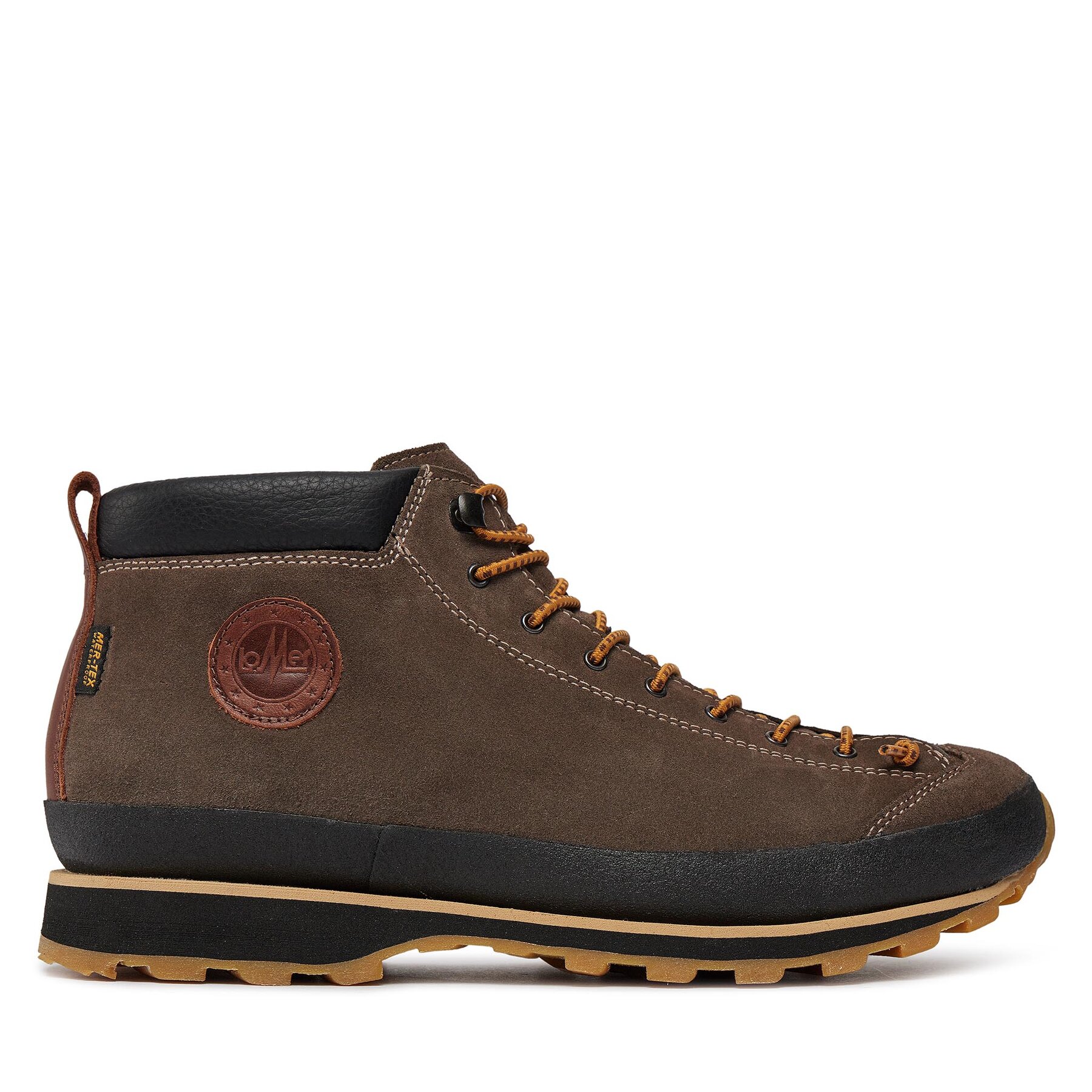 Herren Trekkingschuhe Lomer, Schuhgröße 42, Braun, Bio Naturale Mid Mtx