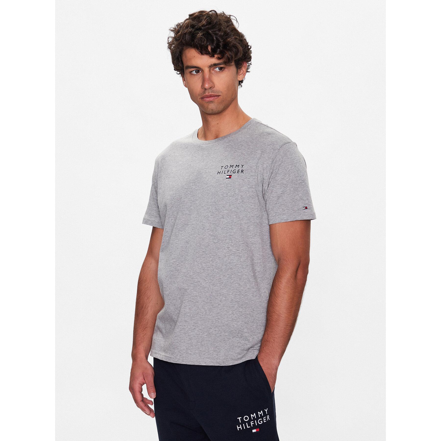 Tommy Hilfiger Póló UM0UM02916 Szürke Regular Fit