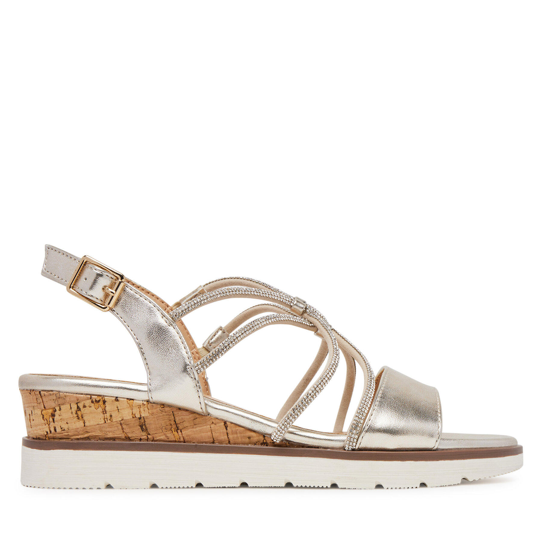 Sandály Clara Barson WS6306-02 Zlatá