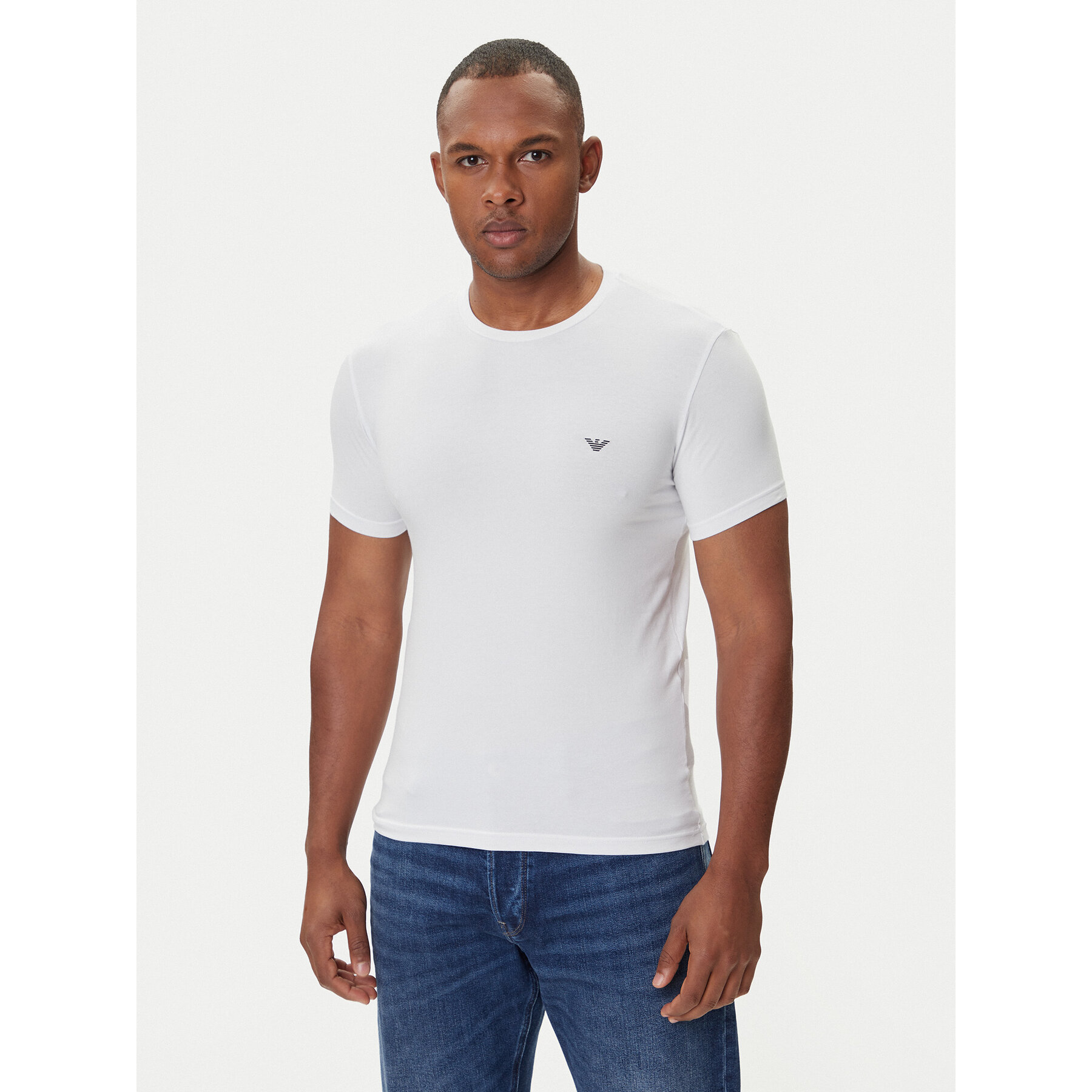 Emporio Armani Underwear T-Shirt EM000379 AF14133 U0002 Weiß Fitted Fit