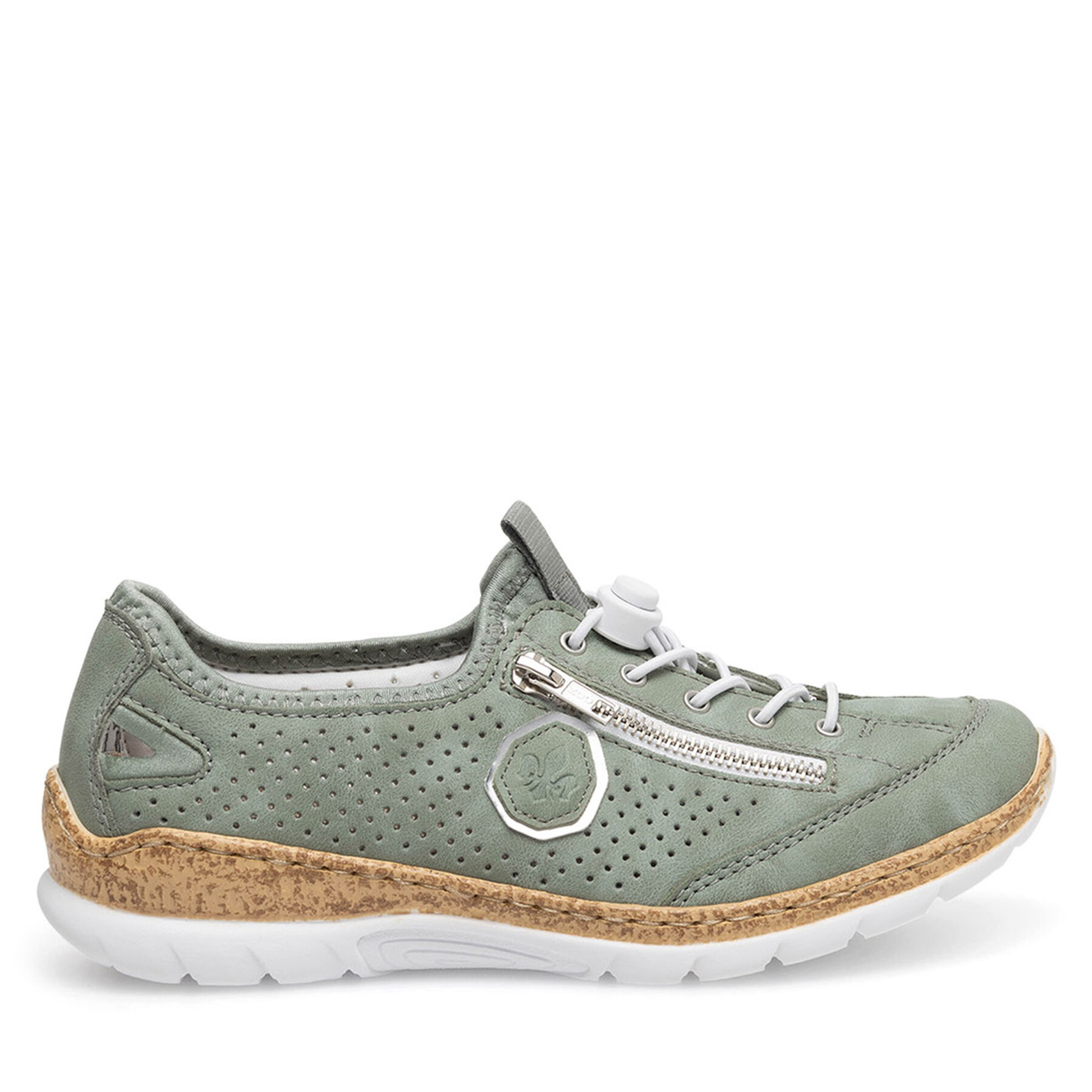 Sneakersy Rieker N42V1-52 Zelená