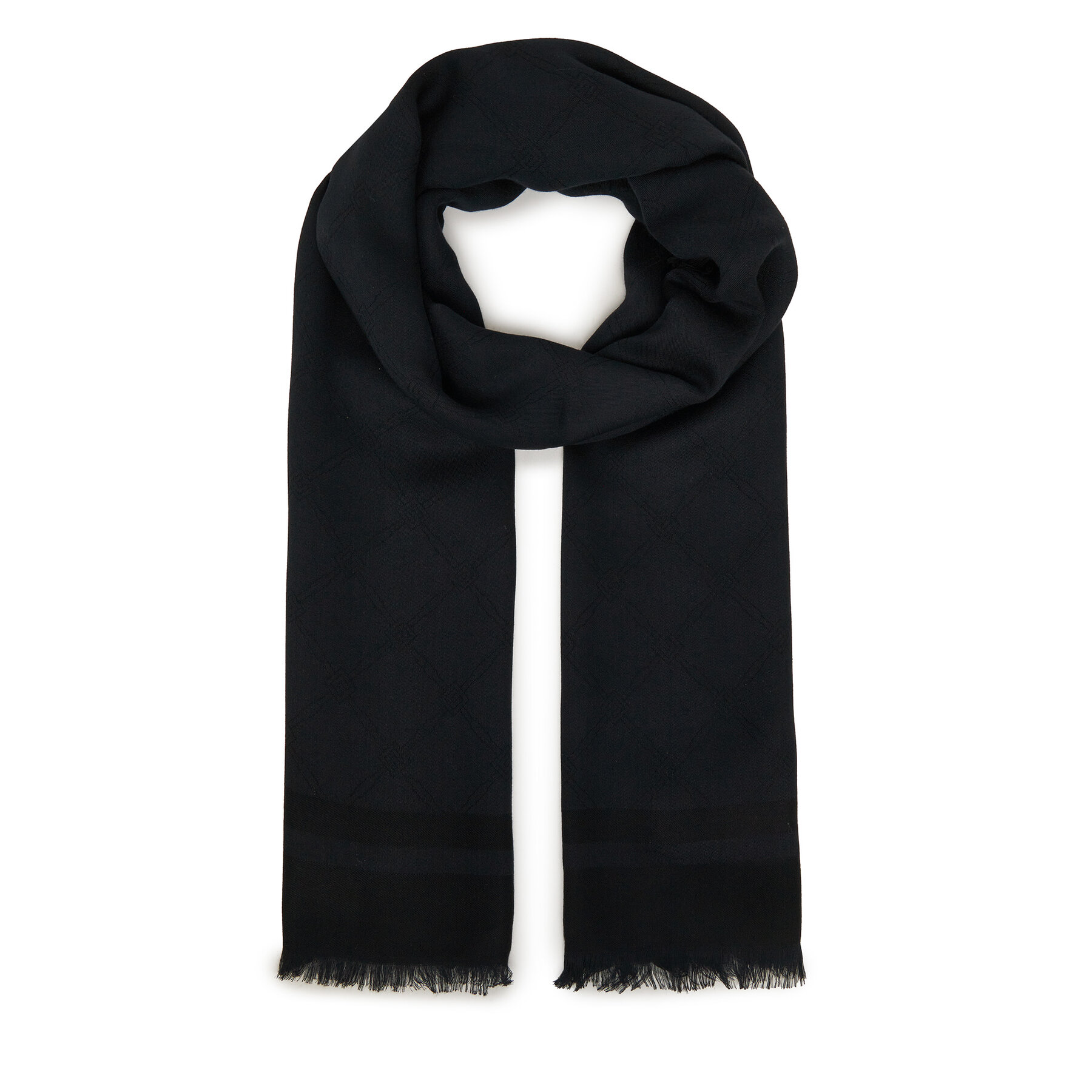 Fular Elisabetta Franchi SC-04F-51E2-V120 Negru