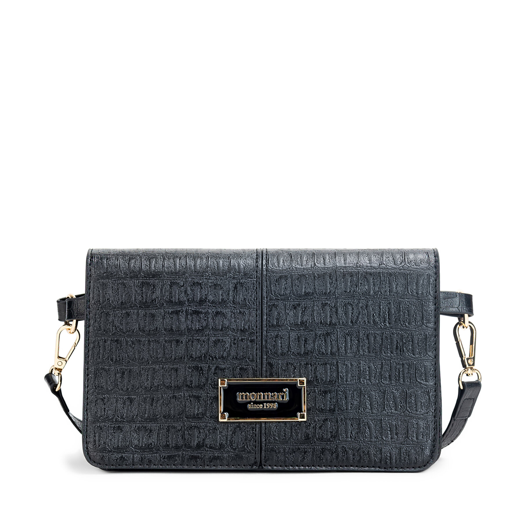 Monnari Τσάντα Monnari TORIMP0-24Z-BAG4641-KM20D000 Μαύρο