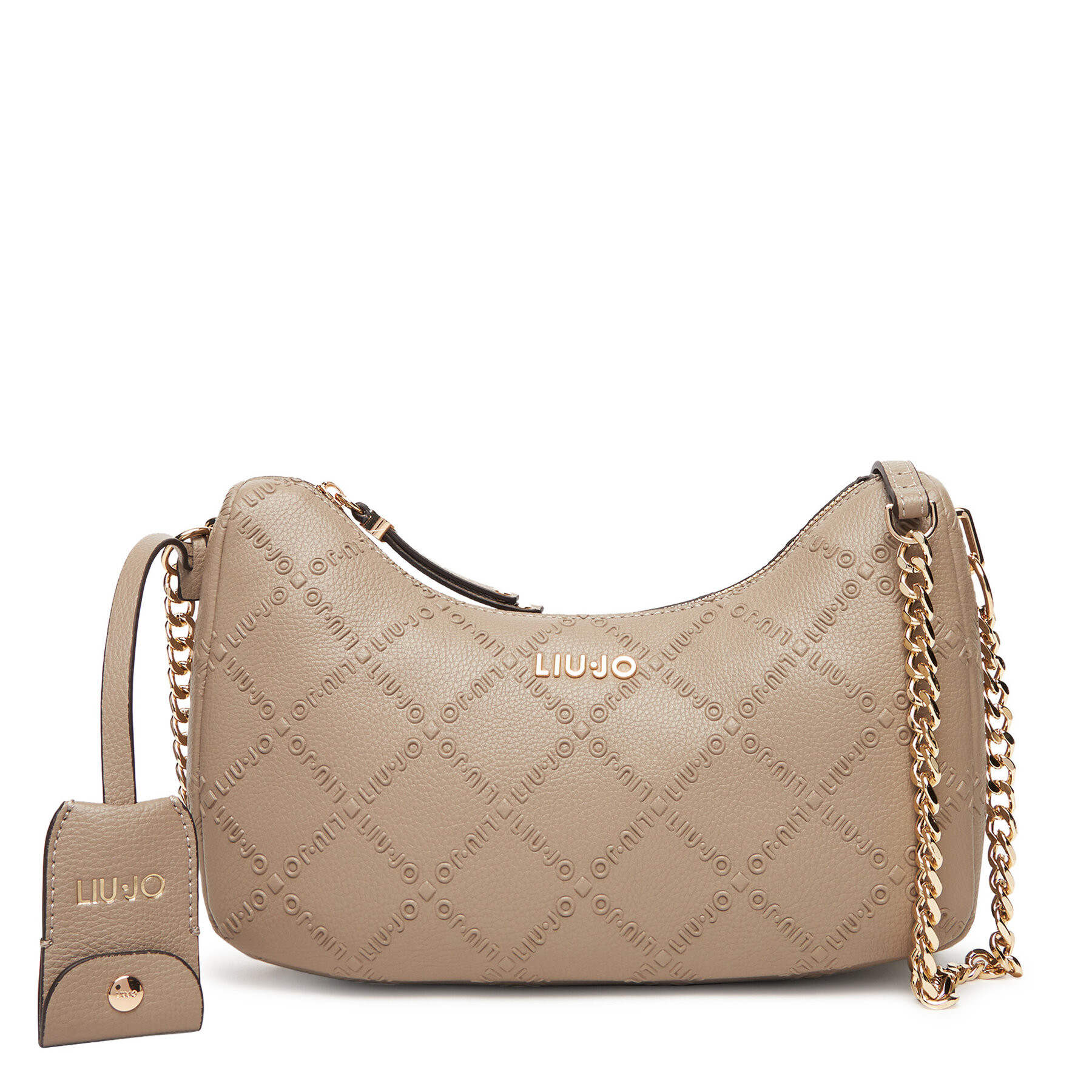 Дамска чанта Liu Jo Ecs S Hobo AF5056 E0538 Бежов