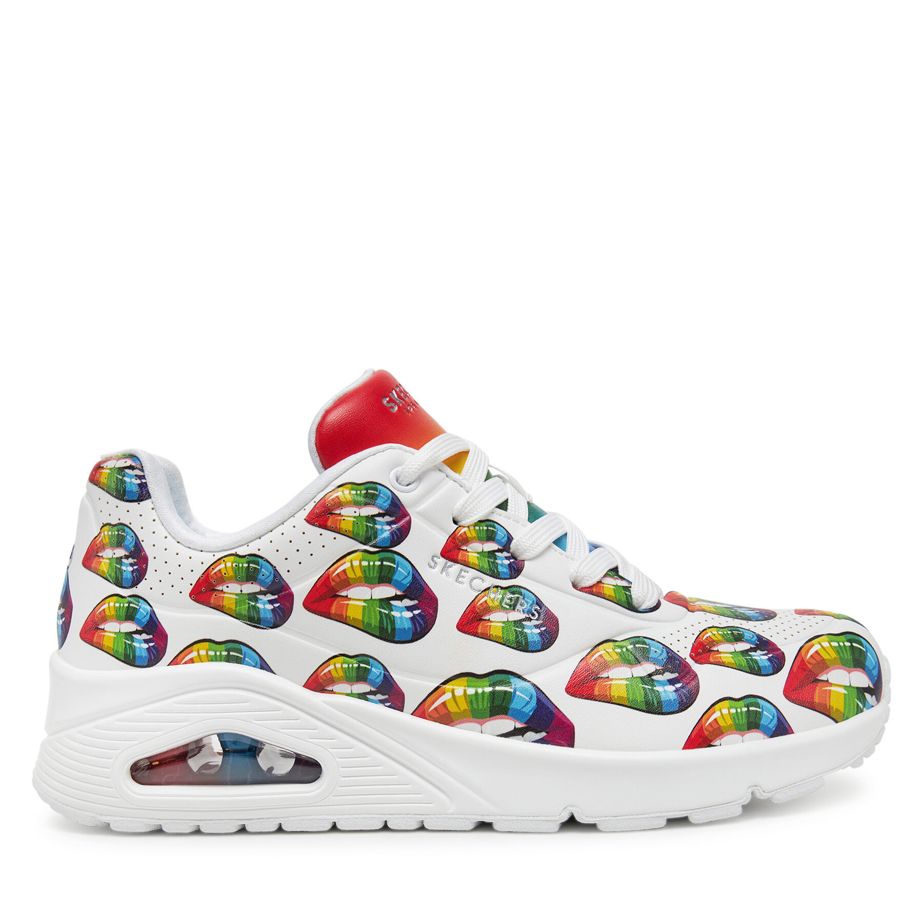 Damen Sneakers Skechers, Schuhgröße 37, Weiß, 177084/WMLT