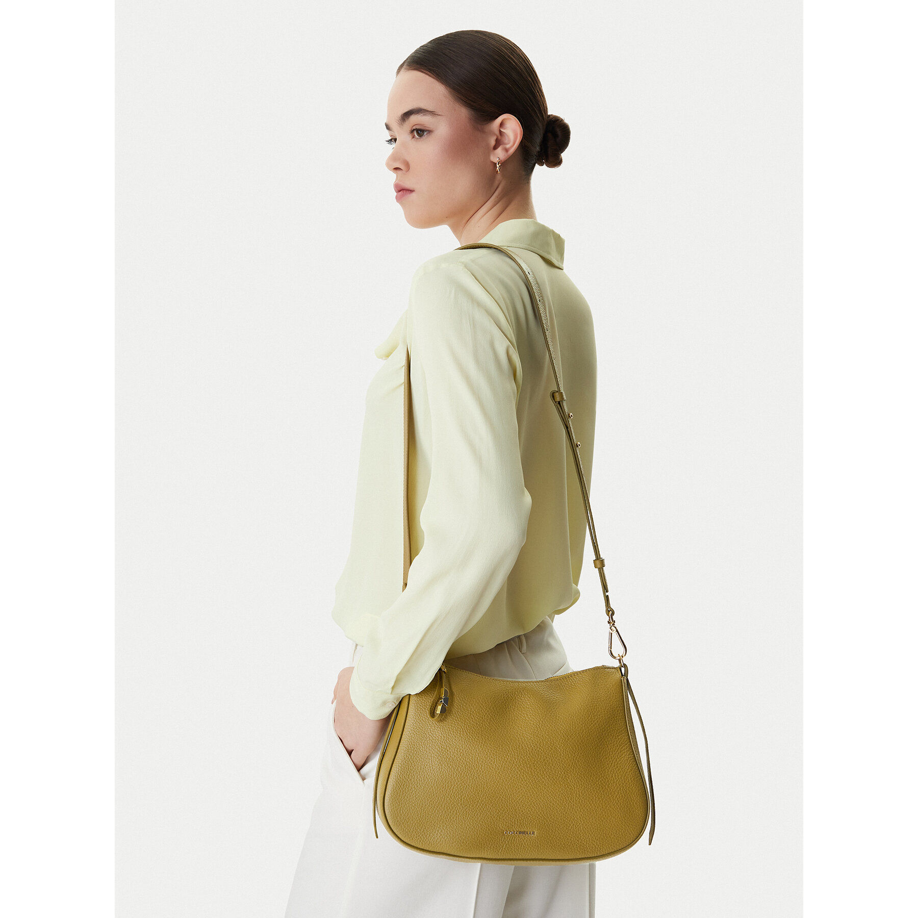 Geantă Coccinelle U45 Coccinellenory E1 U45 13 02 01 Verde