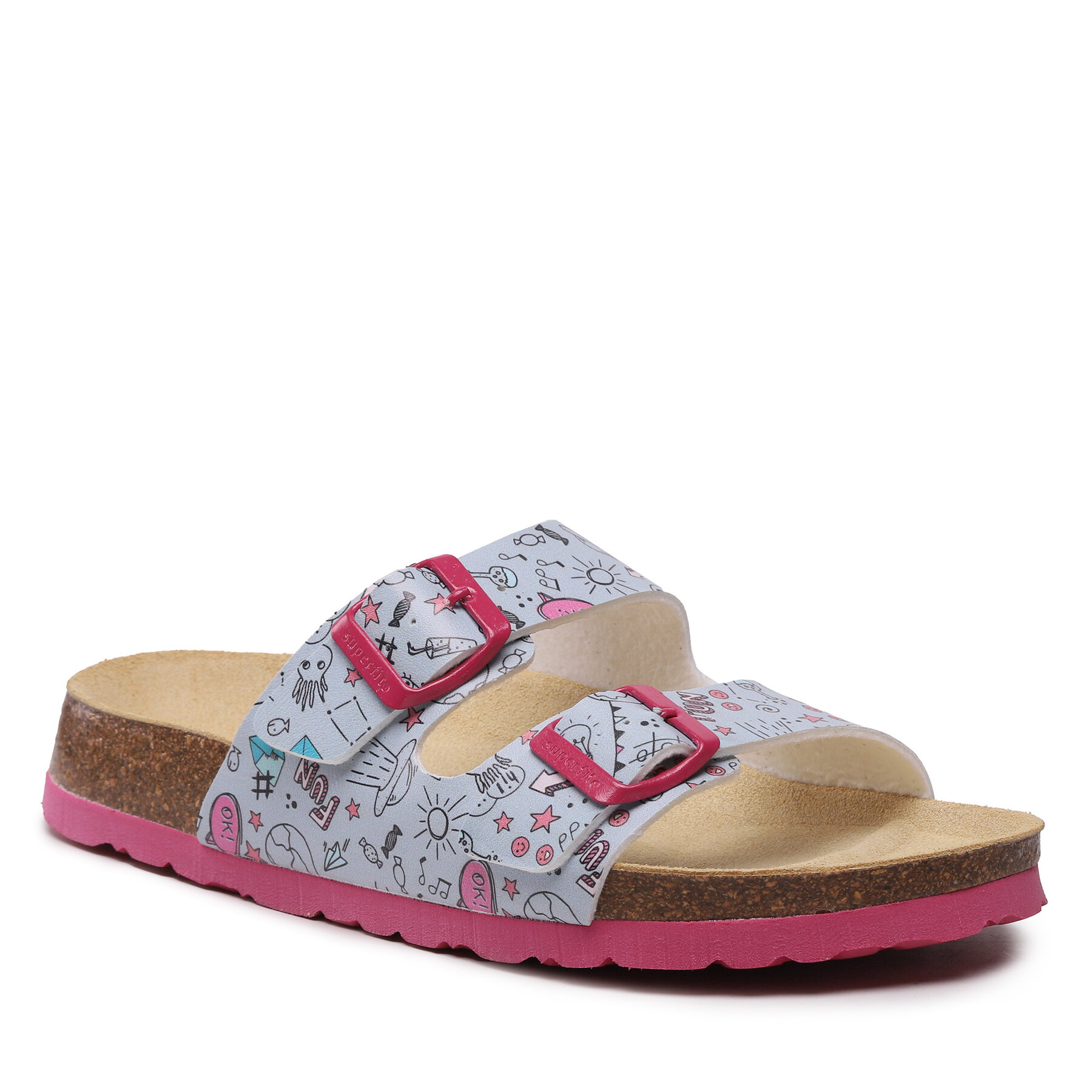 Papucs Superfit 1-800111-2510 D Grau/Mehrfarbig