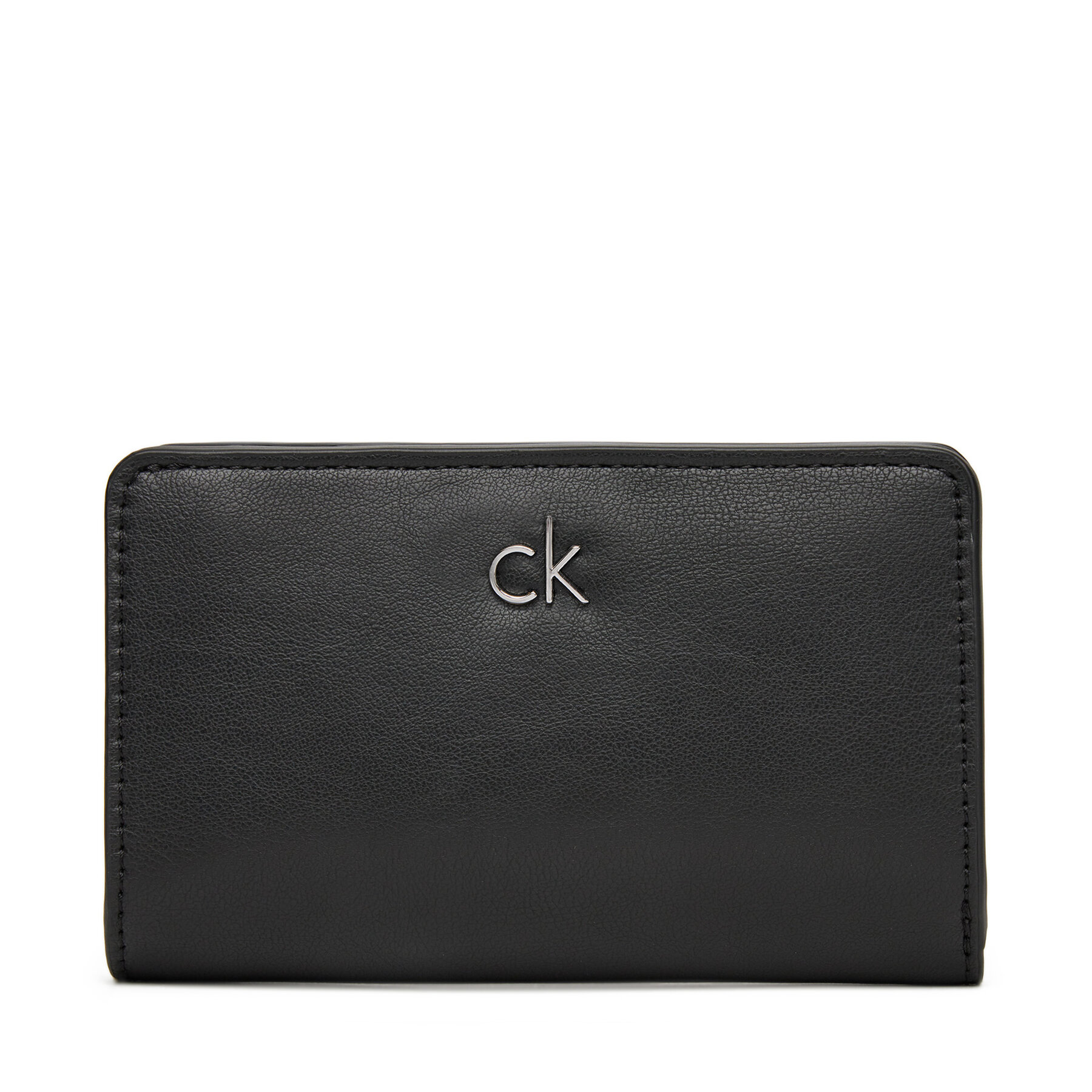 Nagy női pénztárca Calvin Klein Ck Re-Lock Medium Bifold LV04F1033G Fekete