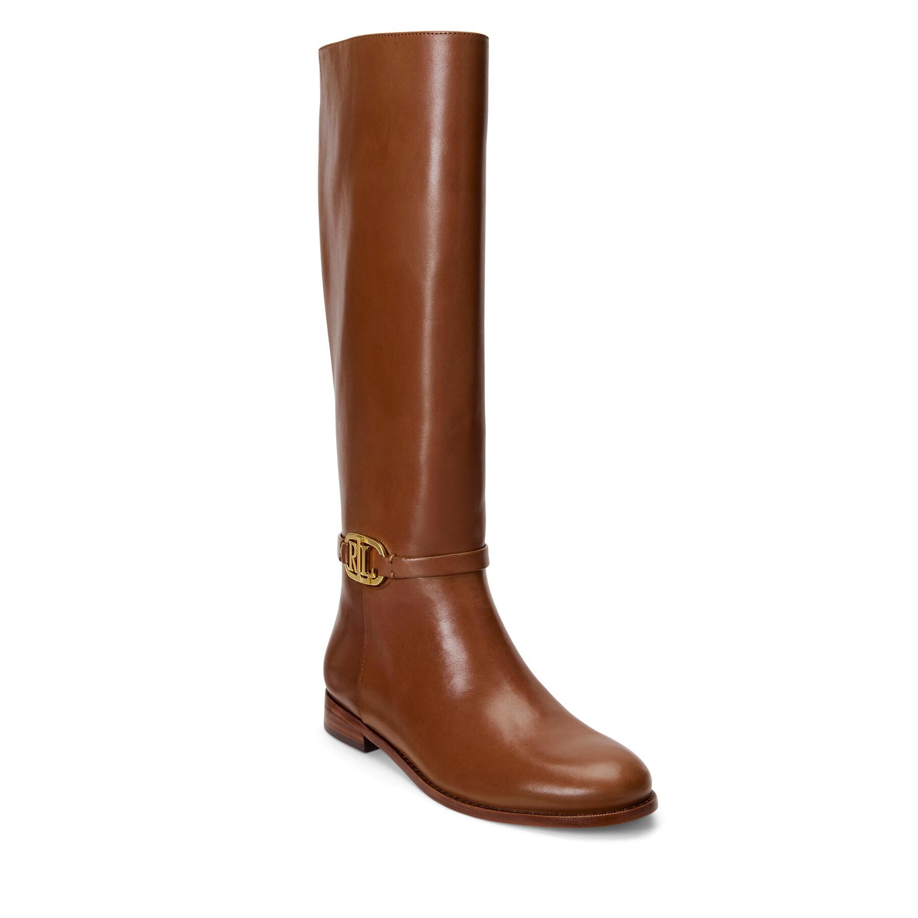 Jahalni škornji Lauren Ralph Lauren 802908350001 Deep Saddle Tan