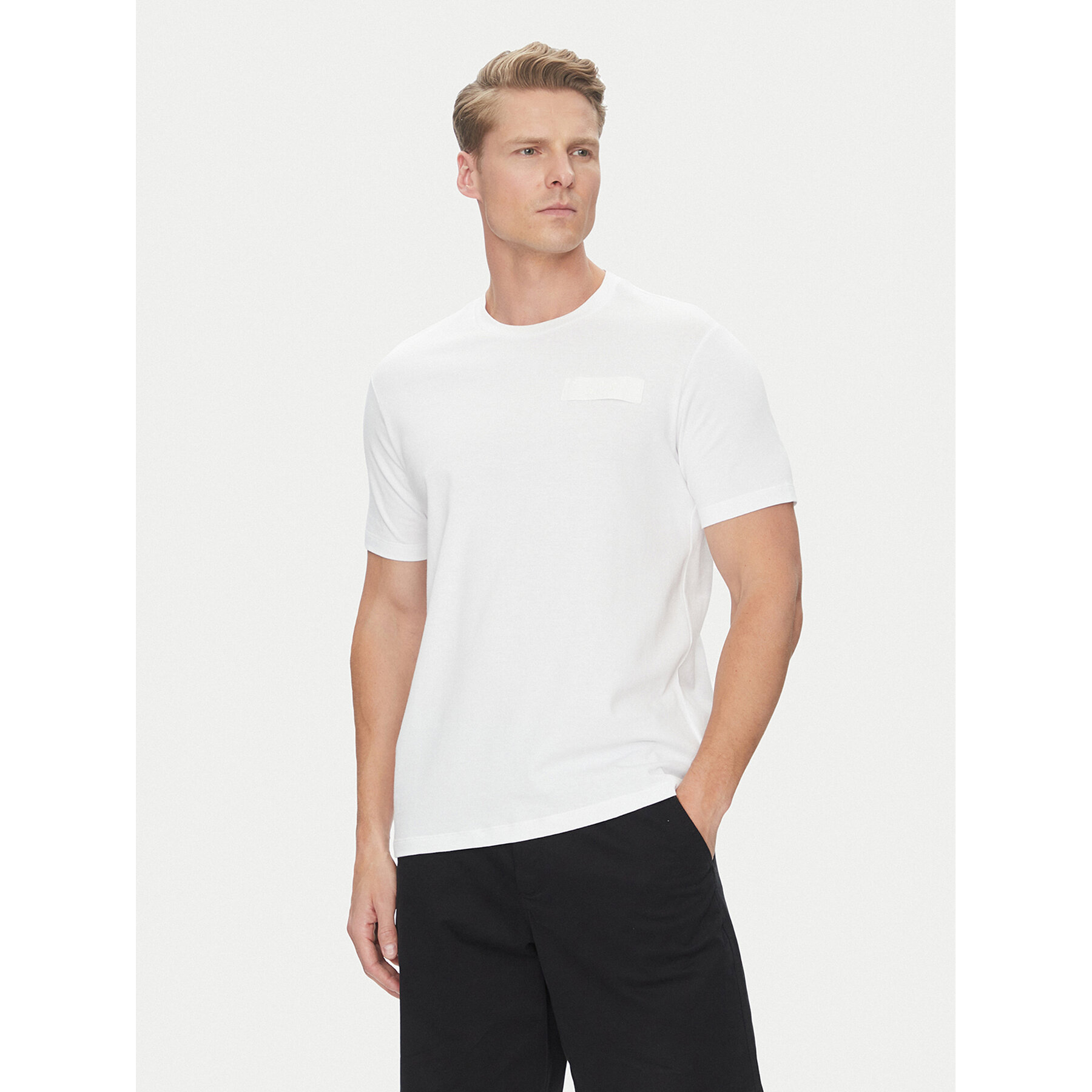 Paul&Shark T-Shirt 25411043 Λευκό Regular Fit
