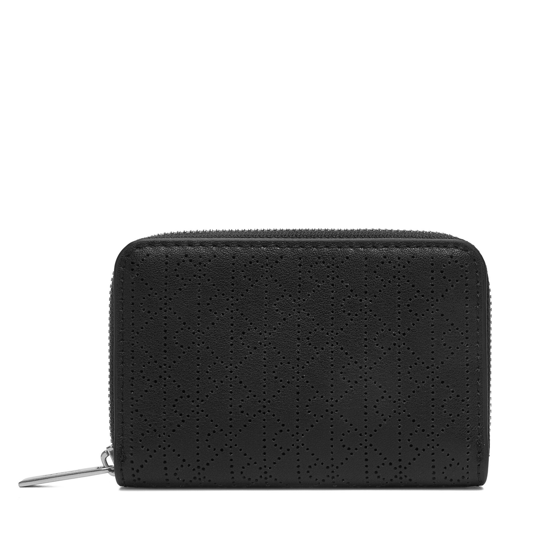 Peňaženka Calvin Klein Emblem Aop Perfor Sm Zip Around LV04F1152G Čierna