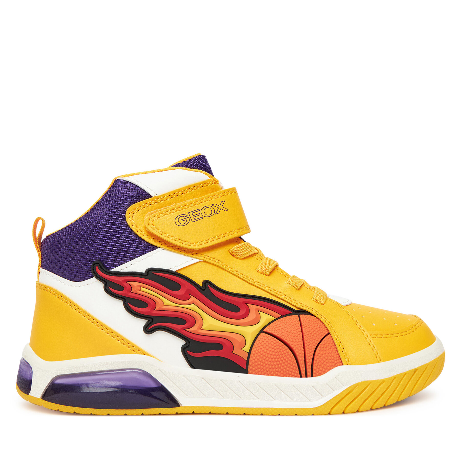 Sneakers Geox J Inek J569CC 05411 C2295 DD Galben