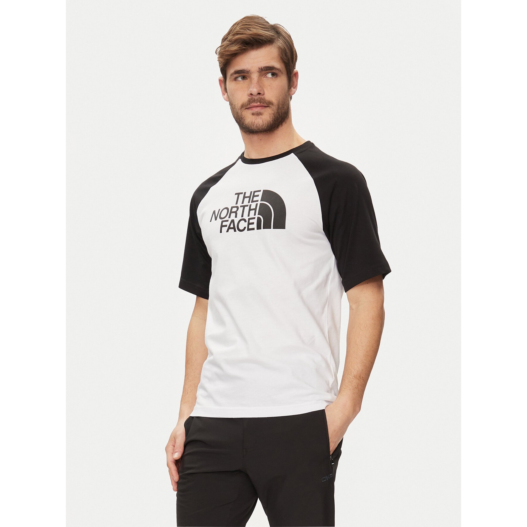The North Face T-Shirt Easy NF0A87N7 Λευκό Regular Fit