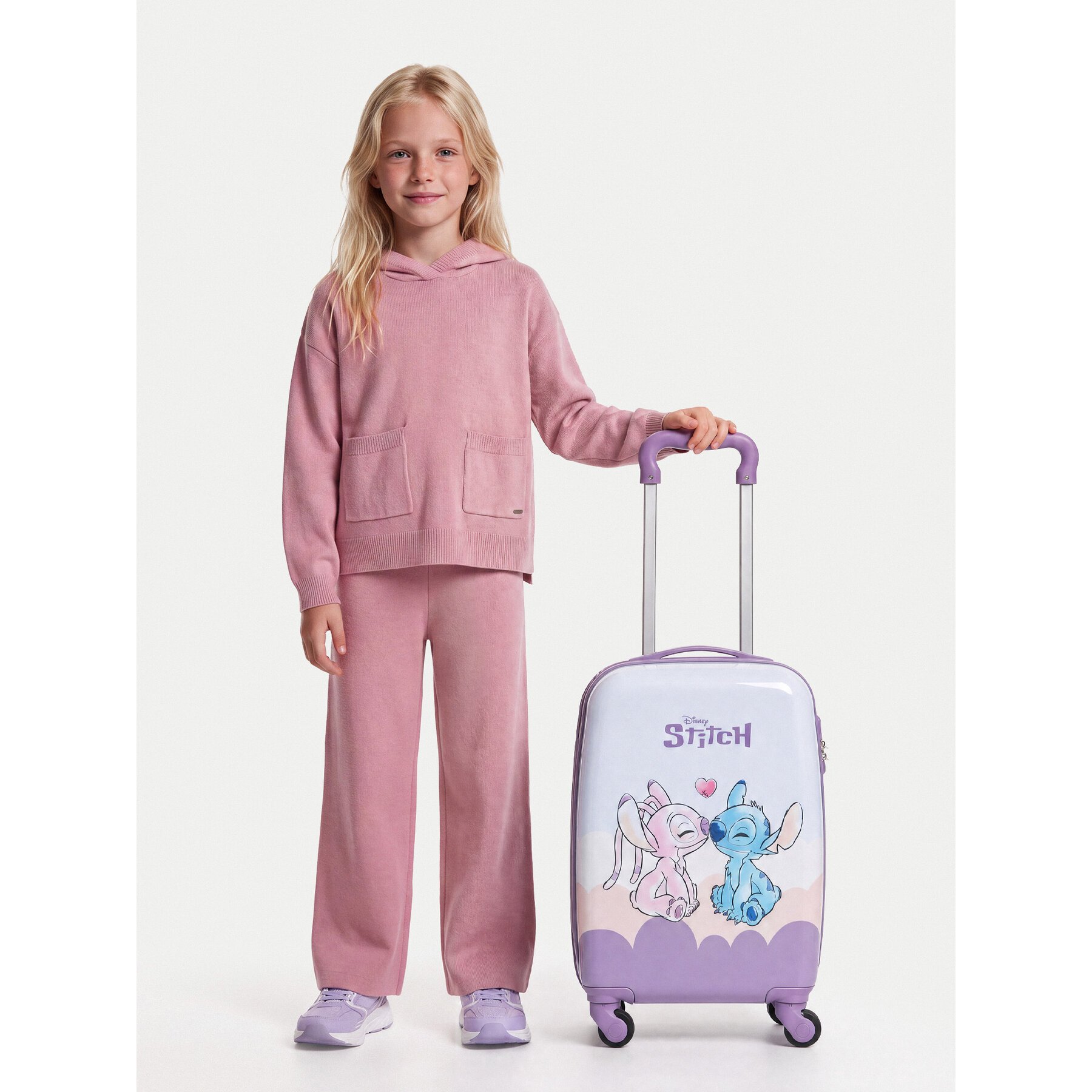 Otroški kovček Disney Classics CWBEO-ACCCS-AW26-204DCLS-S Svetlo vijolična