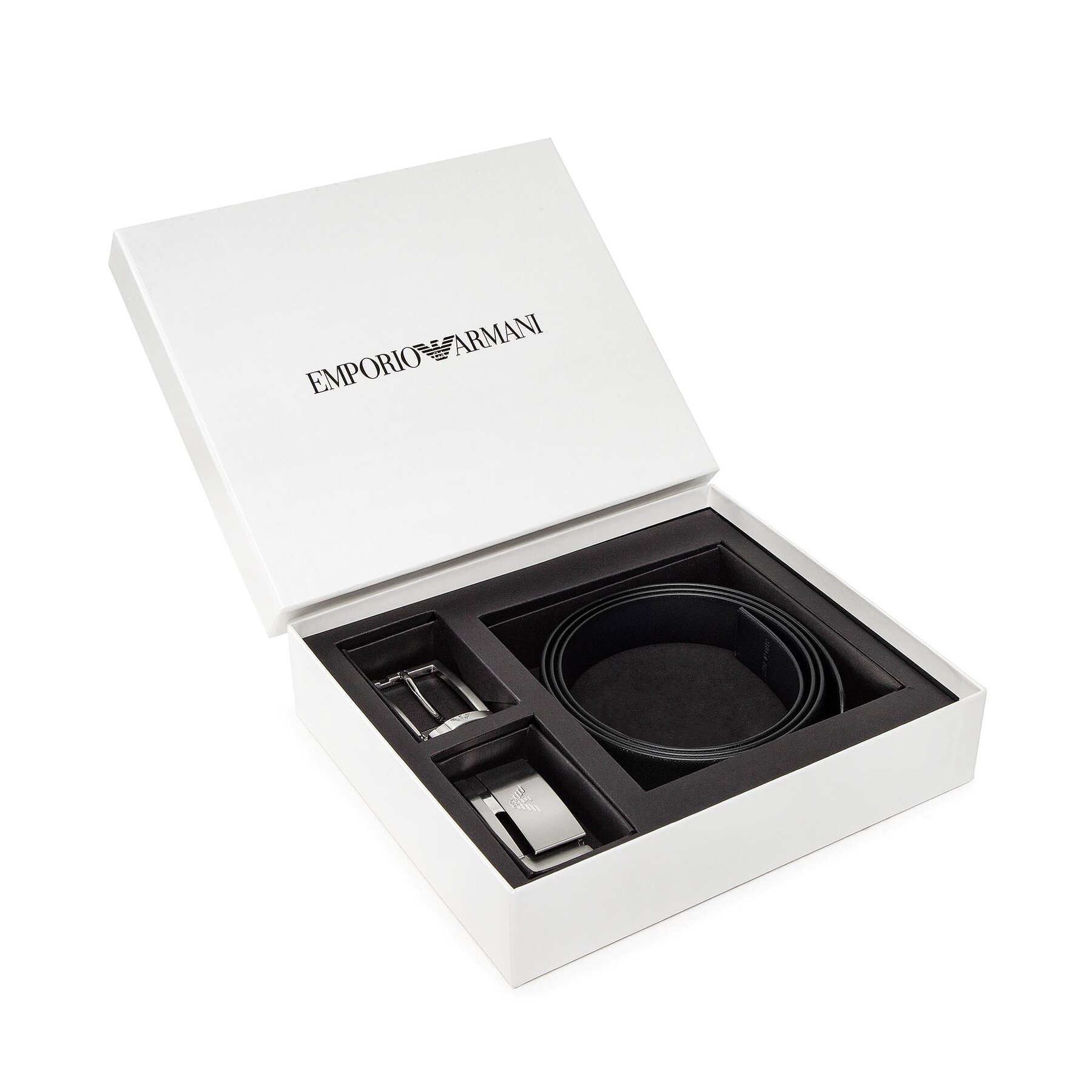 Férfi öv Emporio Armani Y4S498 YLP4E 81519 Fekete