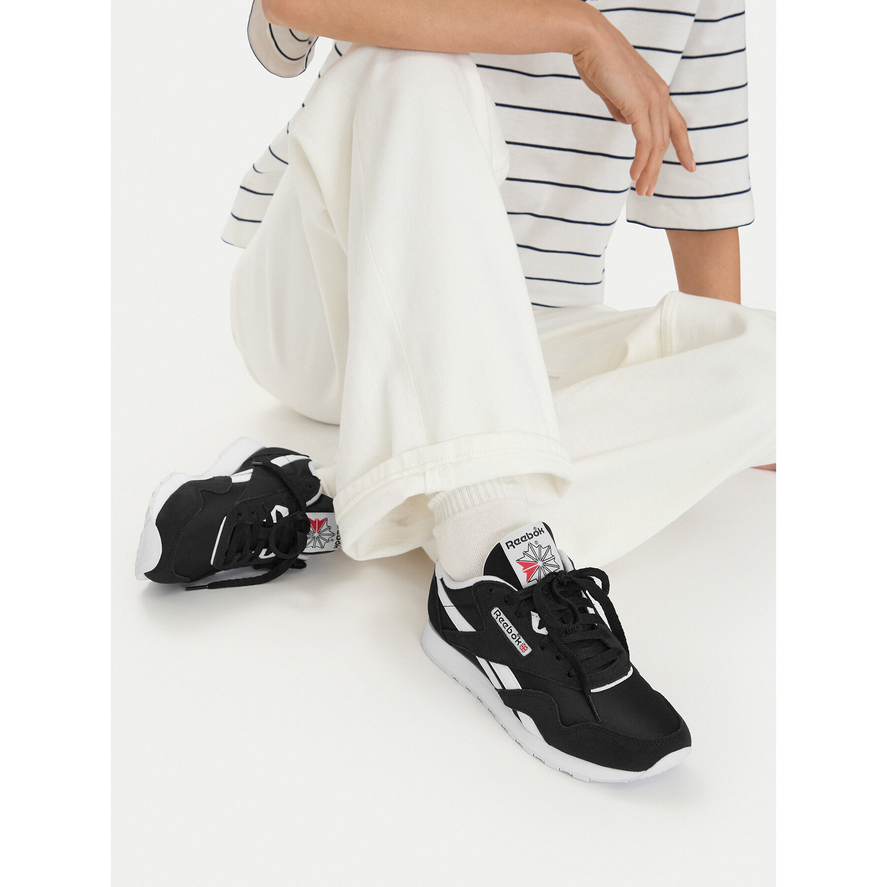 Tenisice Reebok SS-CLASSIC NYLON 100009251 Crna