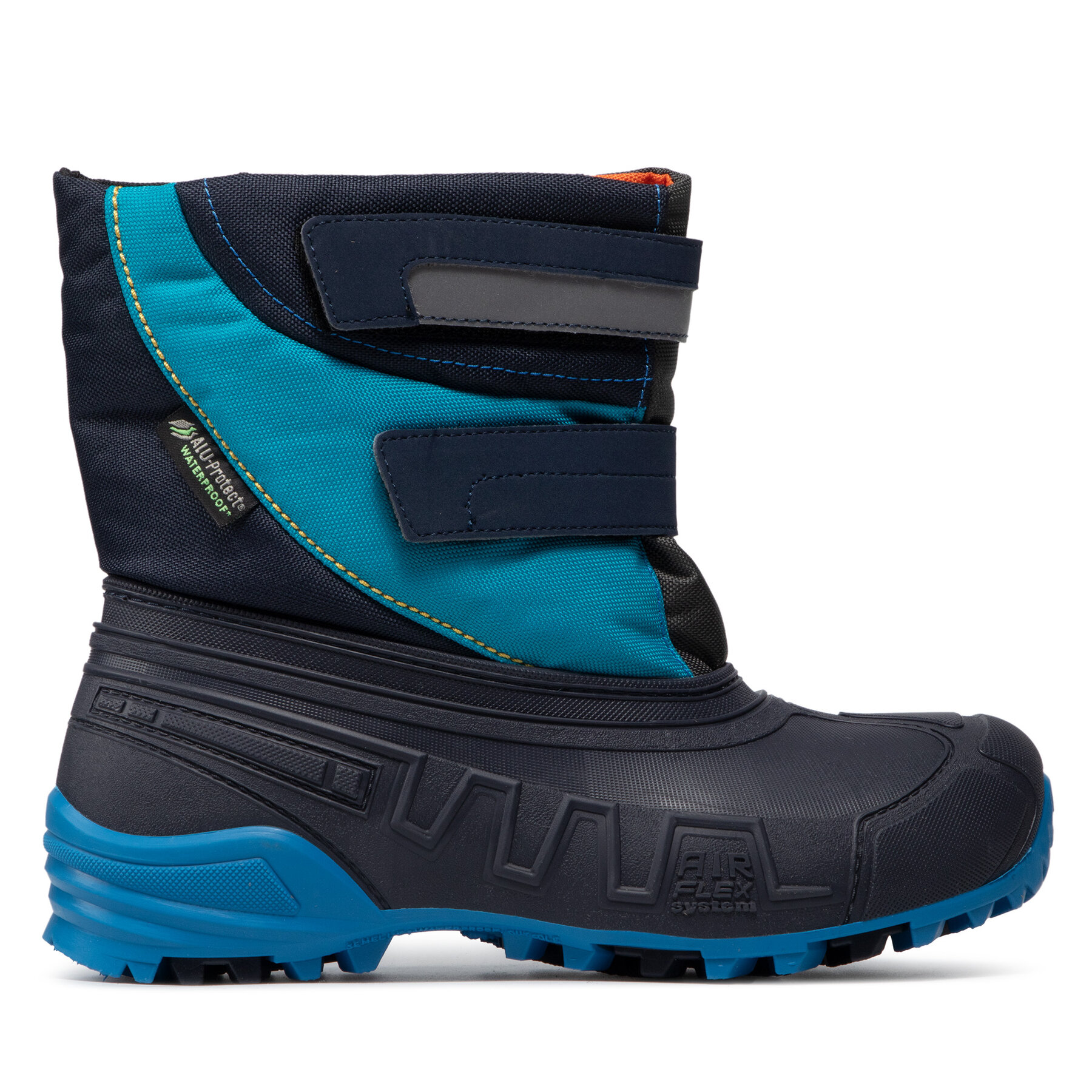Sniega zābaki Boatilus Youth Hybrid Sport 2 Velcro HYBRID02 VAR.01ZT Tumši zils