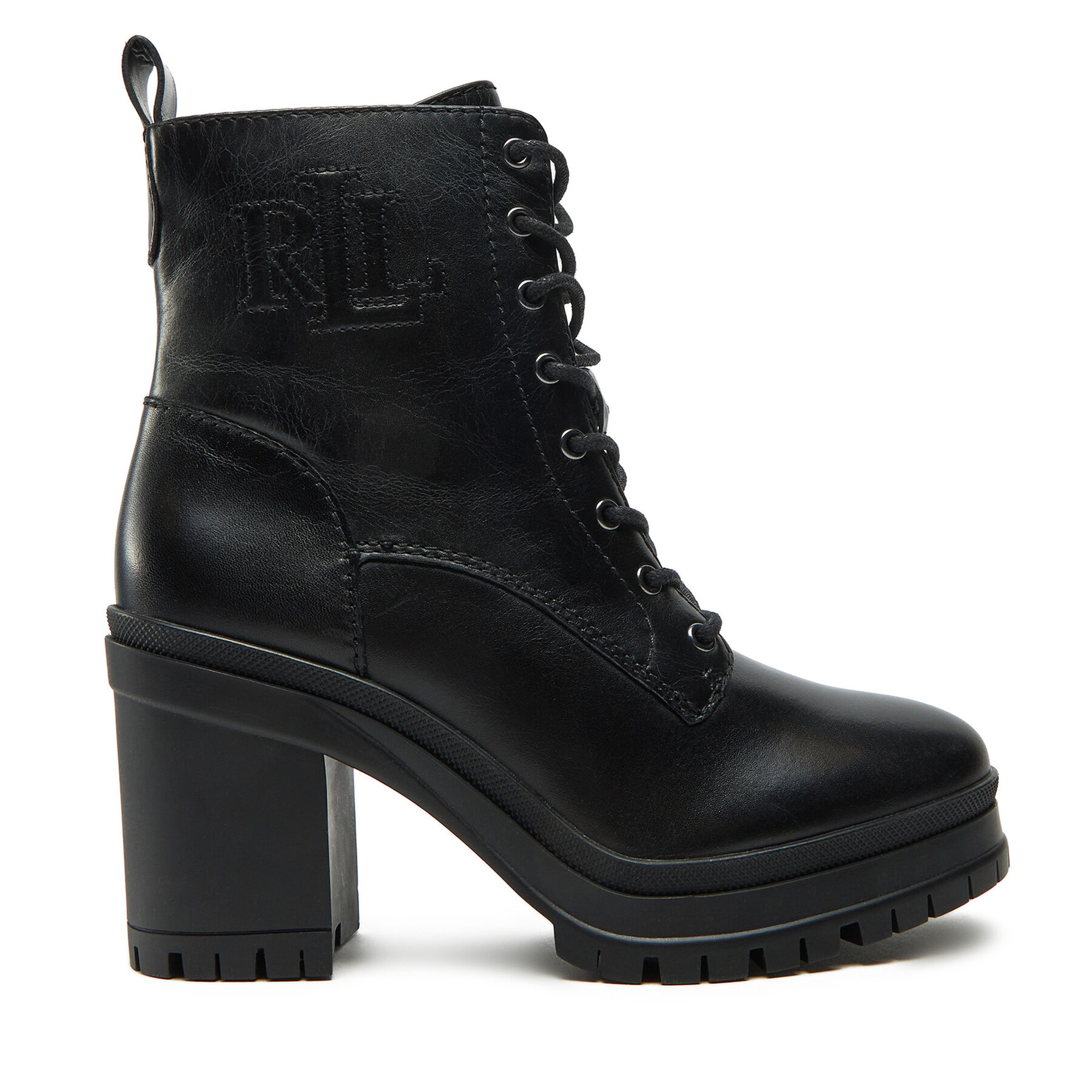 Damskie Botki LAUREN RALPH LAUREN, Rozmiar 41 Czarny 802937826001