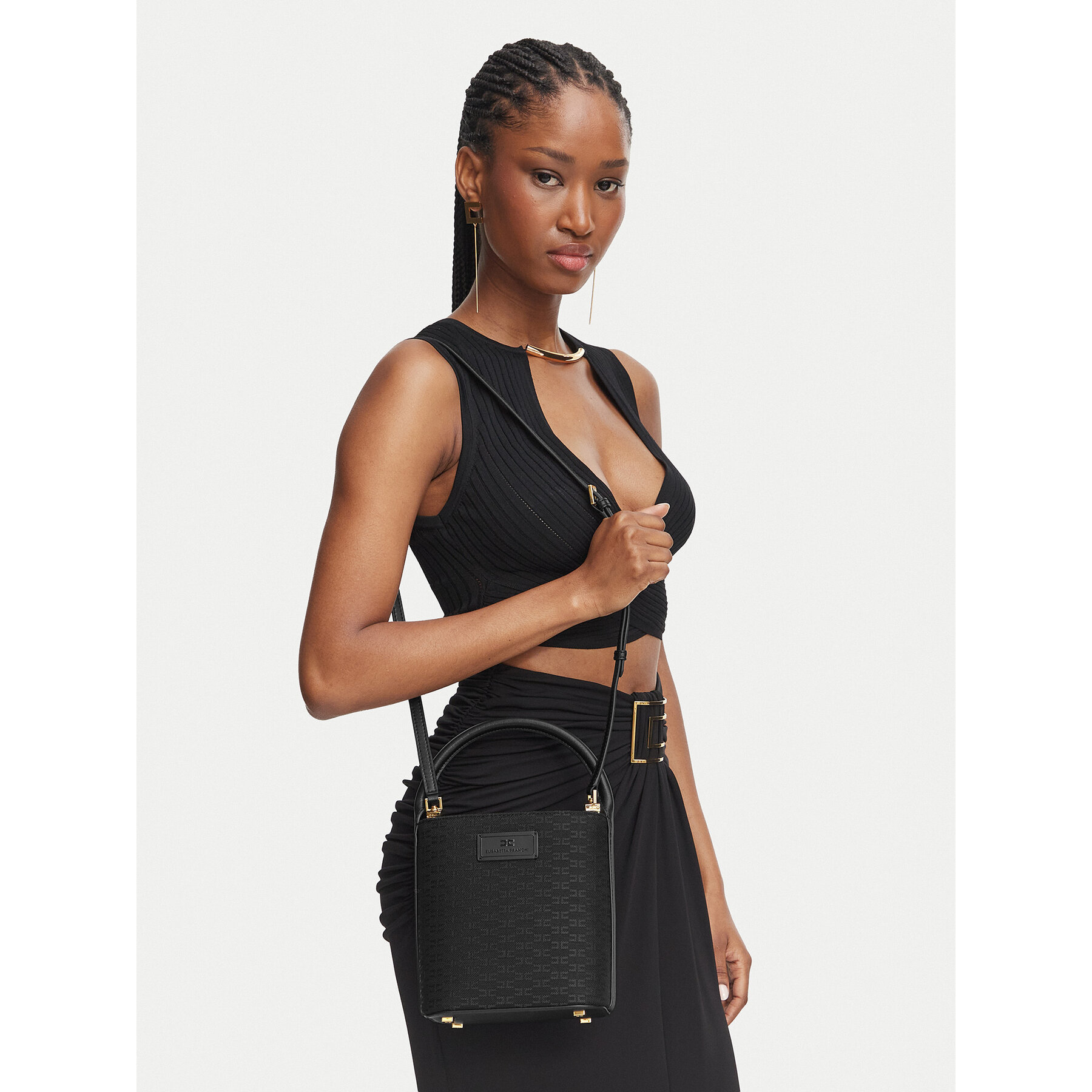Torbica Elisabetta Franchi BS-02A-66E2-V300 Crna