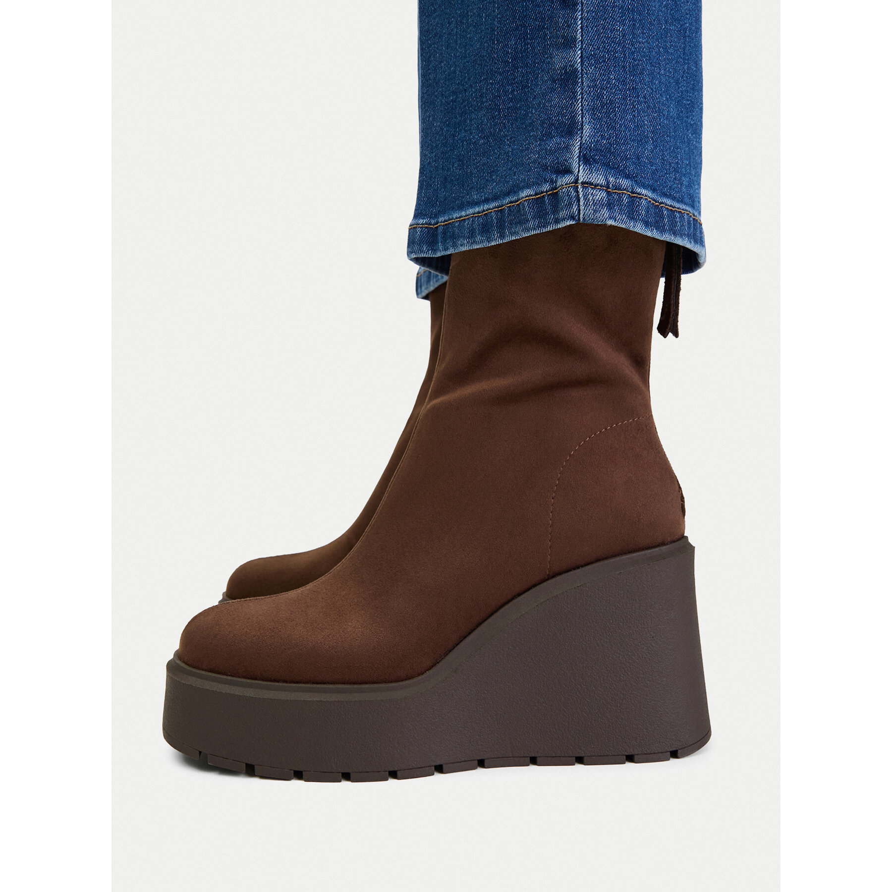 Polokozačky DeeZee CEO-HY60195-13 Hnědá