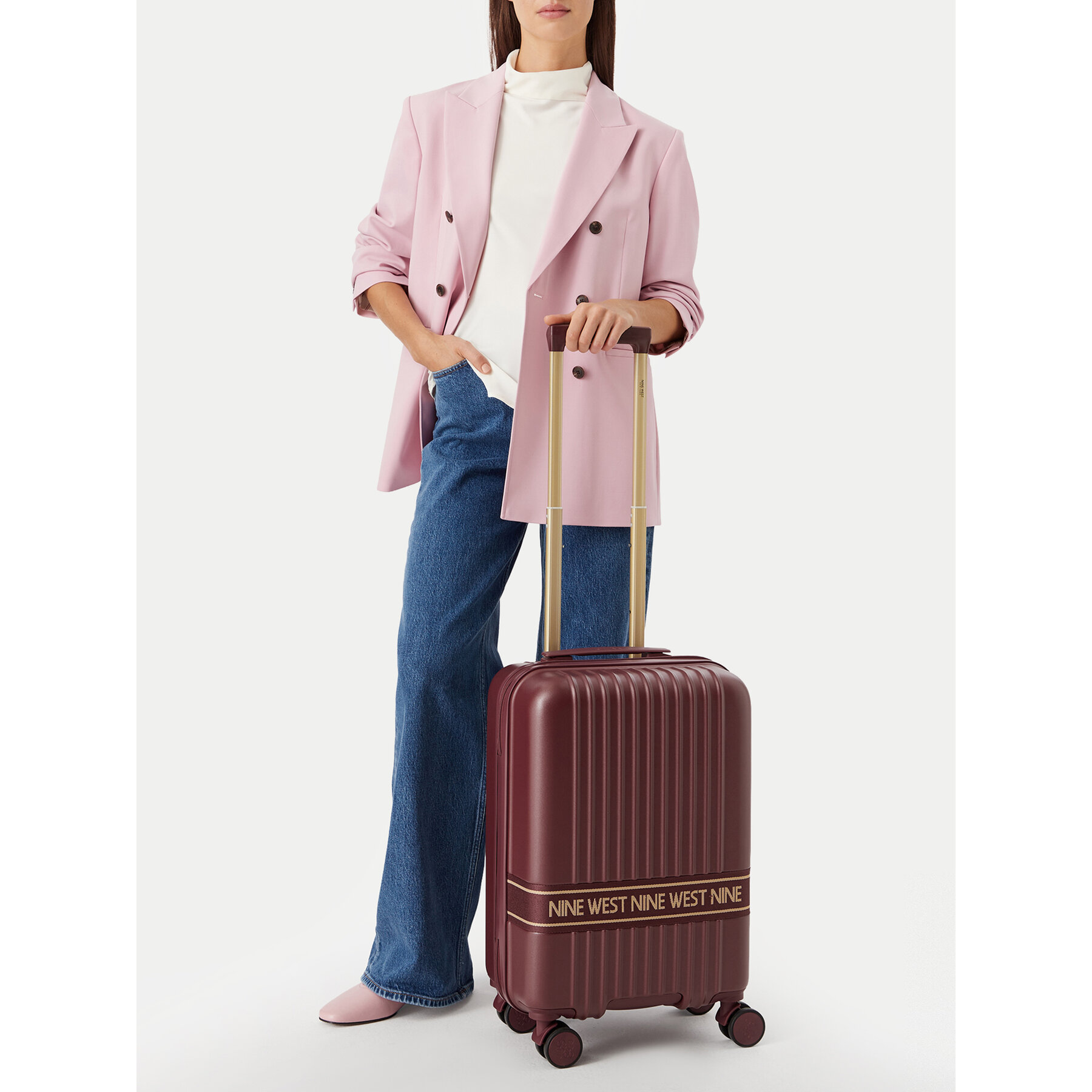 Kabínový kufor Nine West CEO-NW-S-002-10 Bordová
